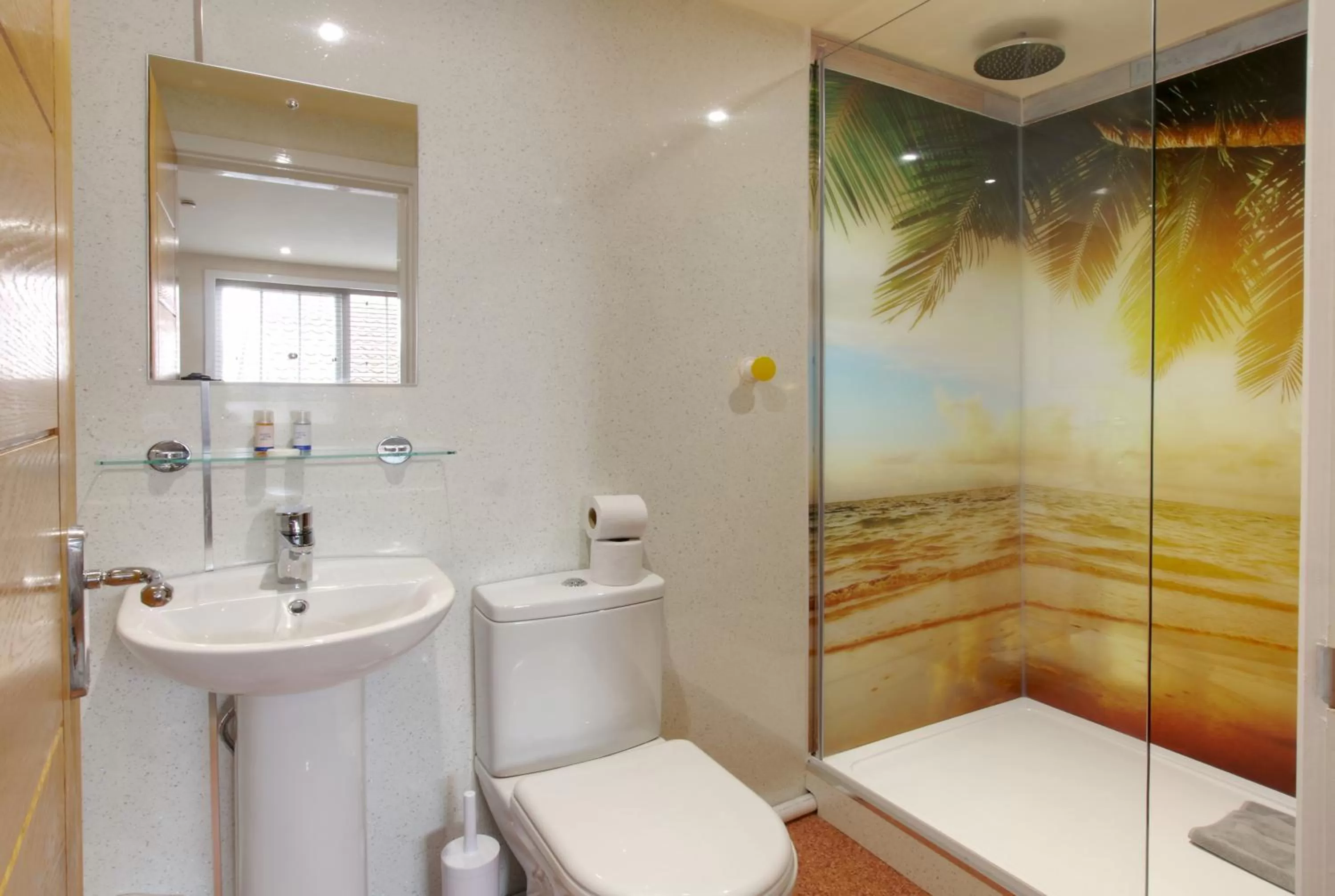 Bathroom in Silver Street Suites