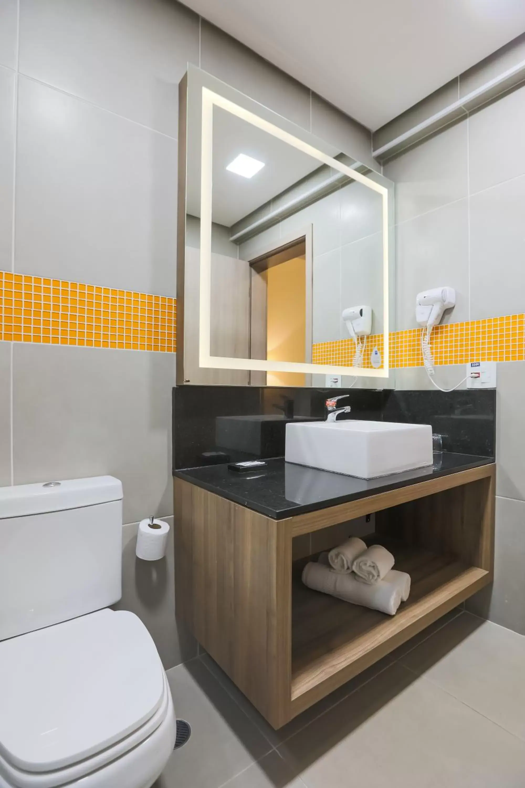 Toilet, Bathroom in TRYP By Wyndham Ribeirão Preto