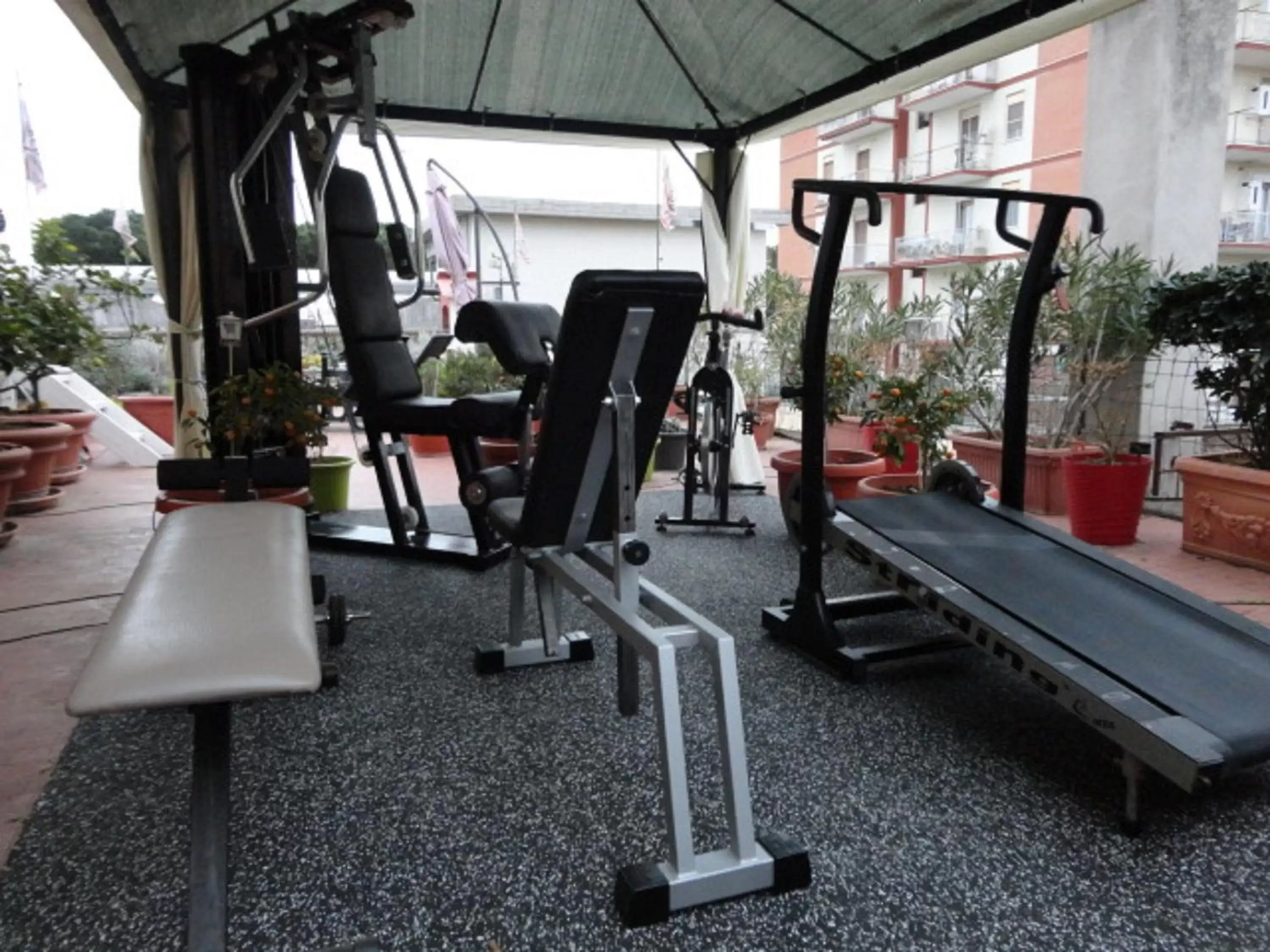 Garden, Fitness Center/Facilities in Tarchon Luxury B&B