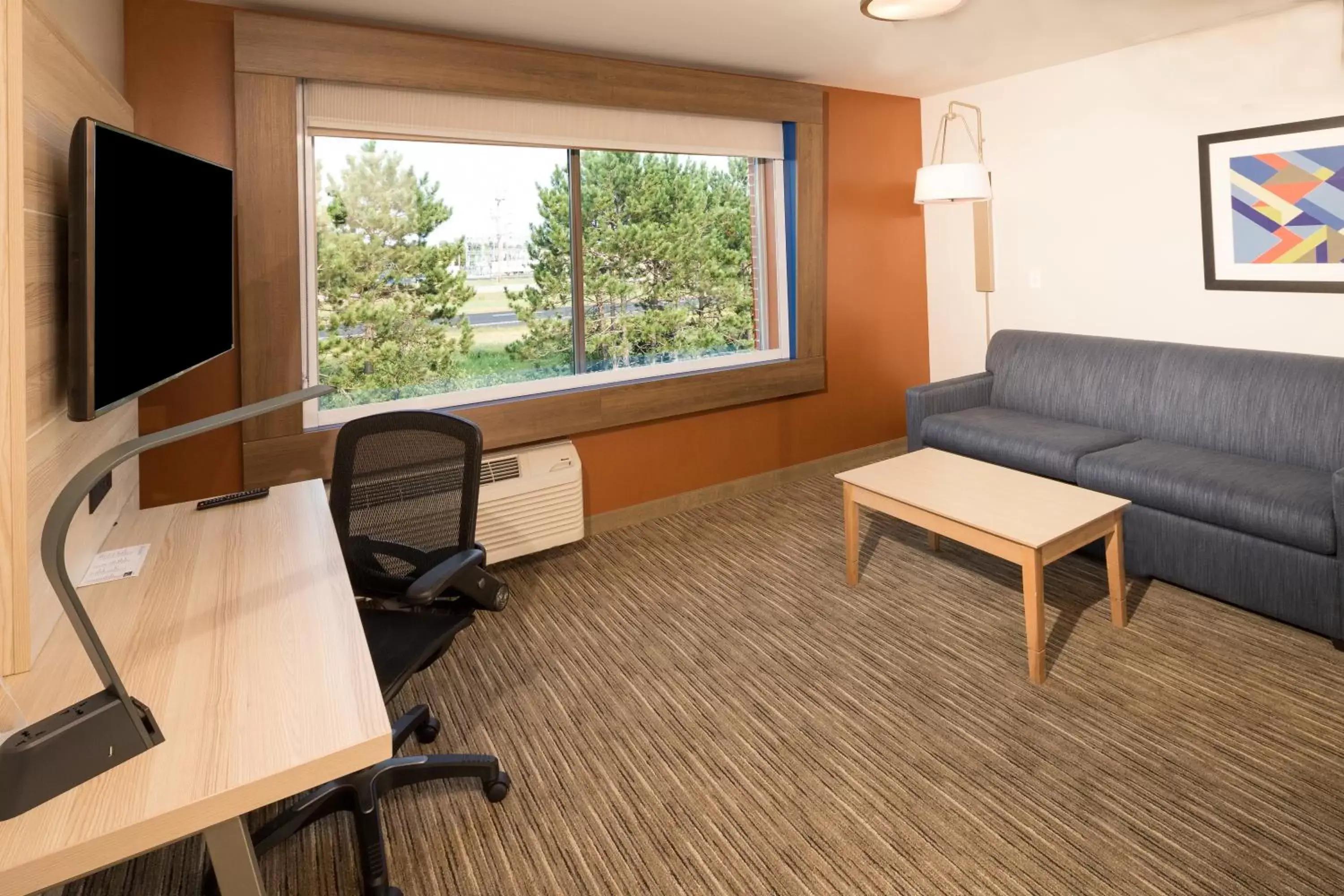 Bedroom, Seating Area in Holiday Inn Express & Suites - Auburn, an IHG Hotel