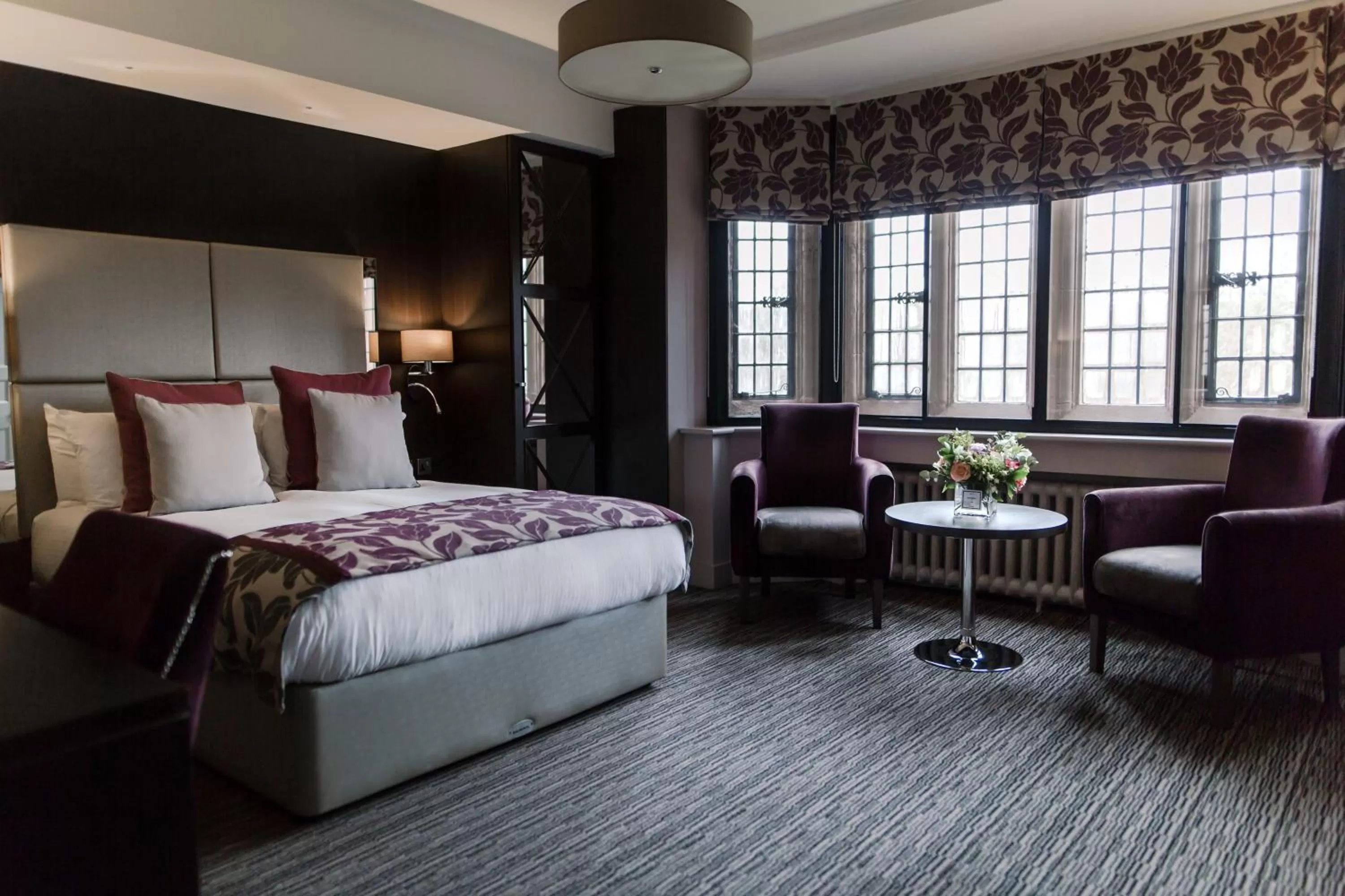 Bed in Abbey House Hotel