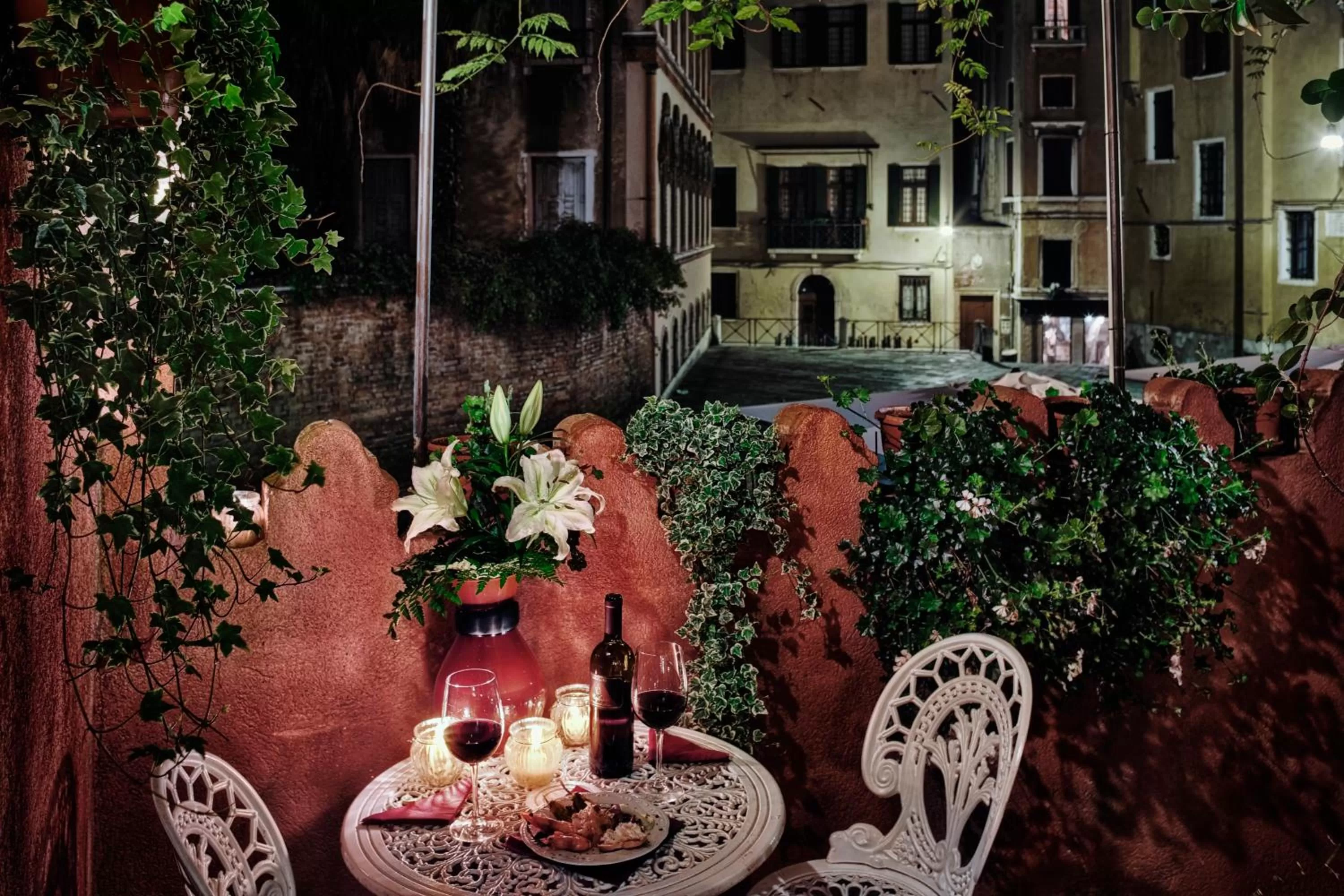 Patio in Locanda Fiorita