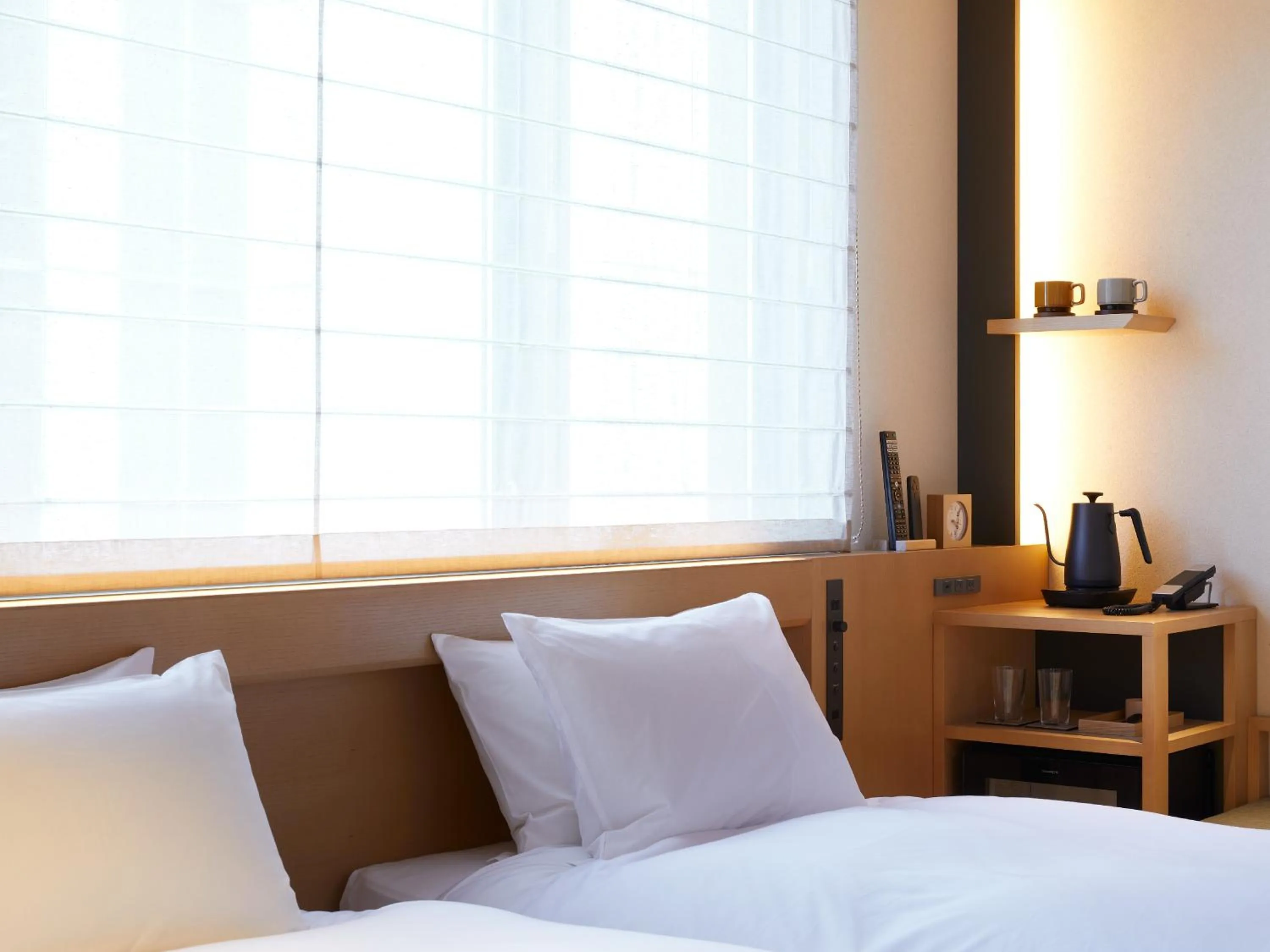 Bed in Agora Tokyo Ginza