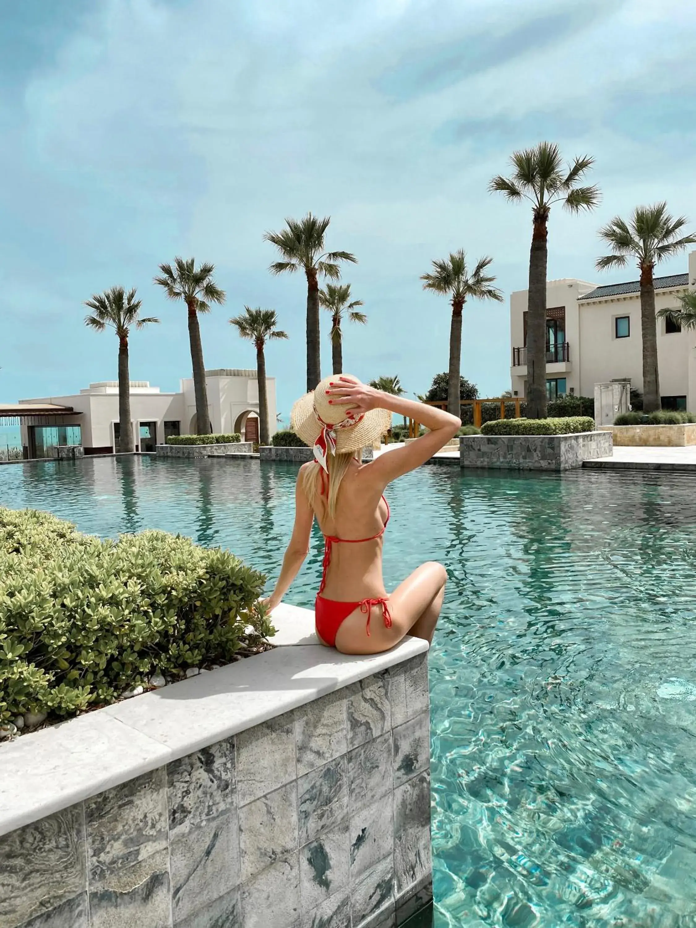 Swimming Pool in Four Seasons Hotel Tunis