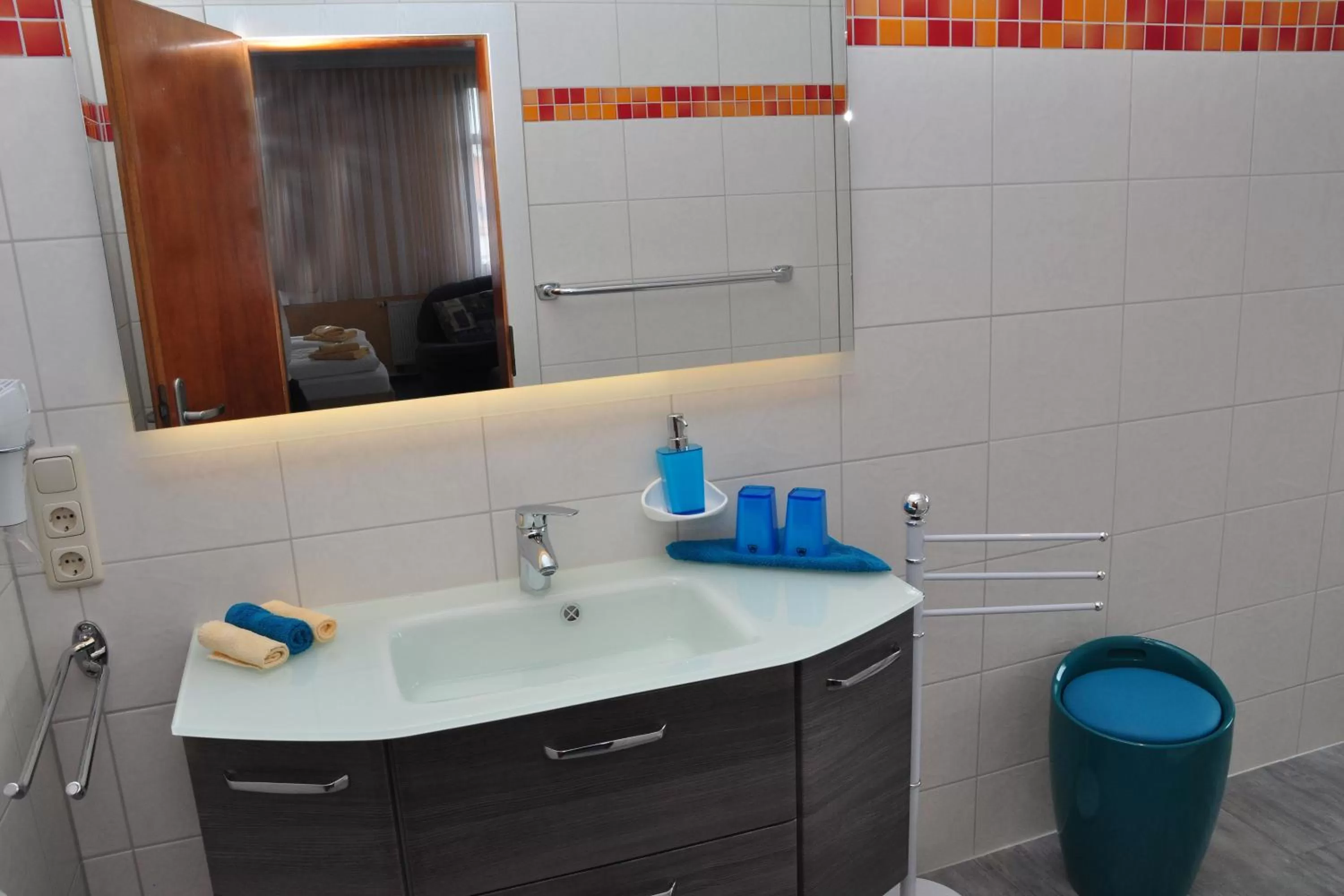 Bathroom in Hotel Am Hohen Schwarm