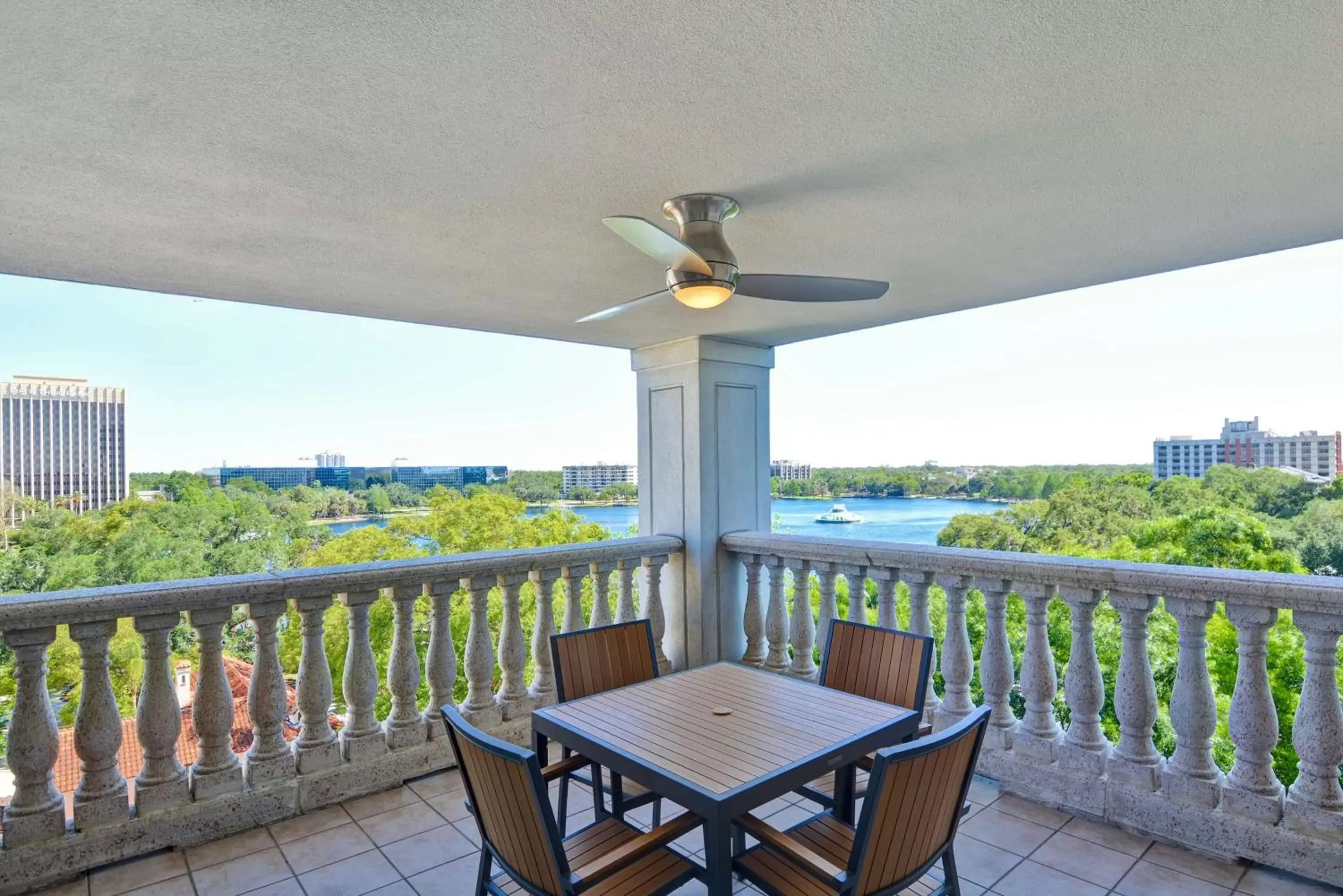 View (from property/room), Balcony/Terrace in Embassy Suites by Hilton Orlando Downtown
