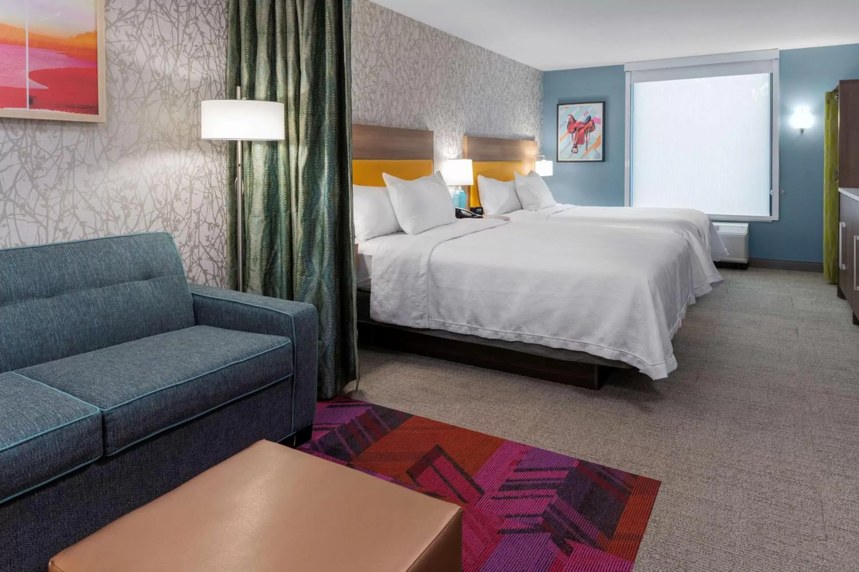 Living room, Bed in Home2 Suites By Hilton Buford Mall Of Georgia, Ga Living room, Bed in Home2 Suites By Hilton Buford Mall Of Georgia, Ga