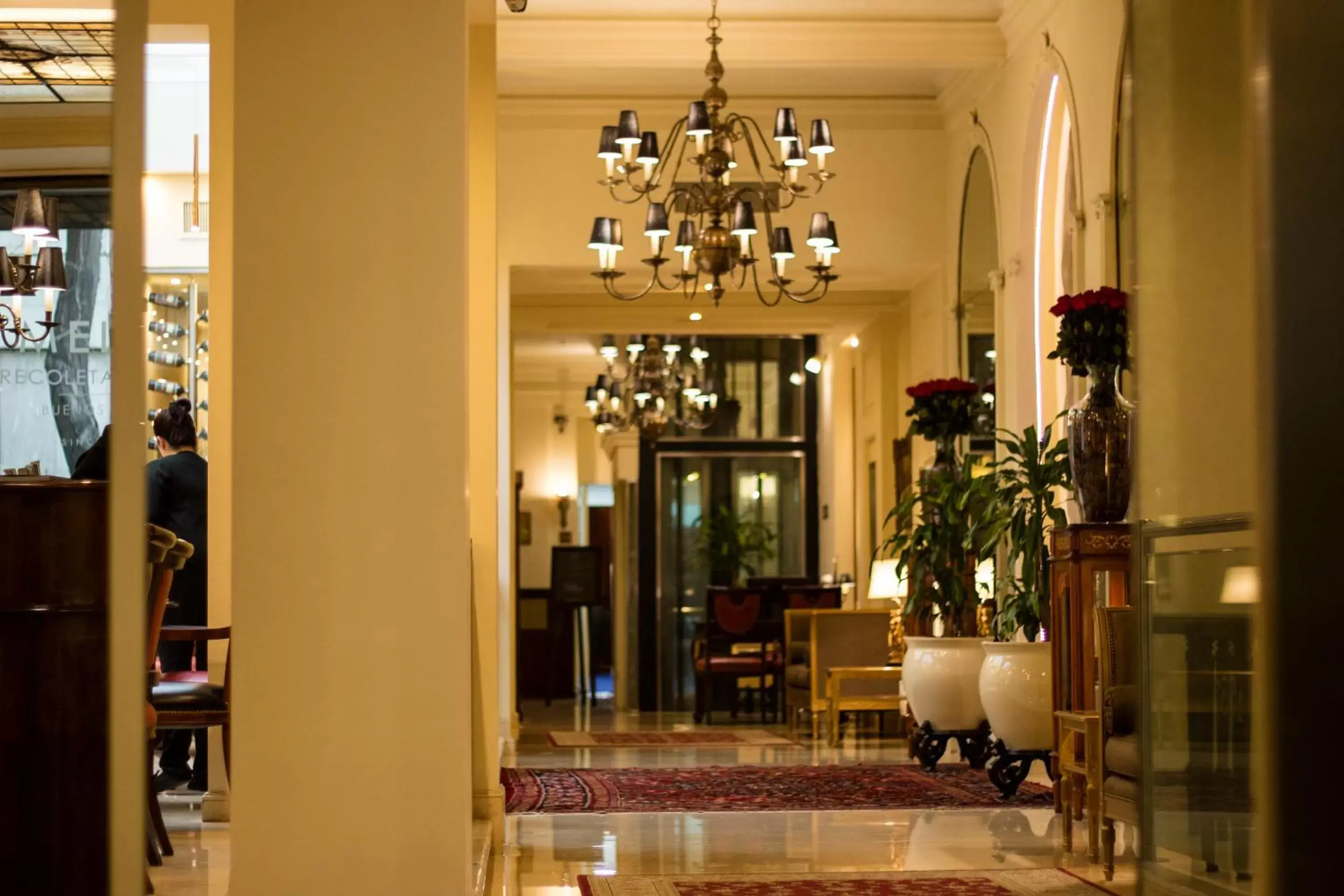 Lobby or reception in Melia Recoleta Plaza Hotel