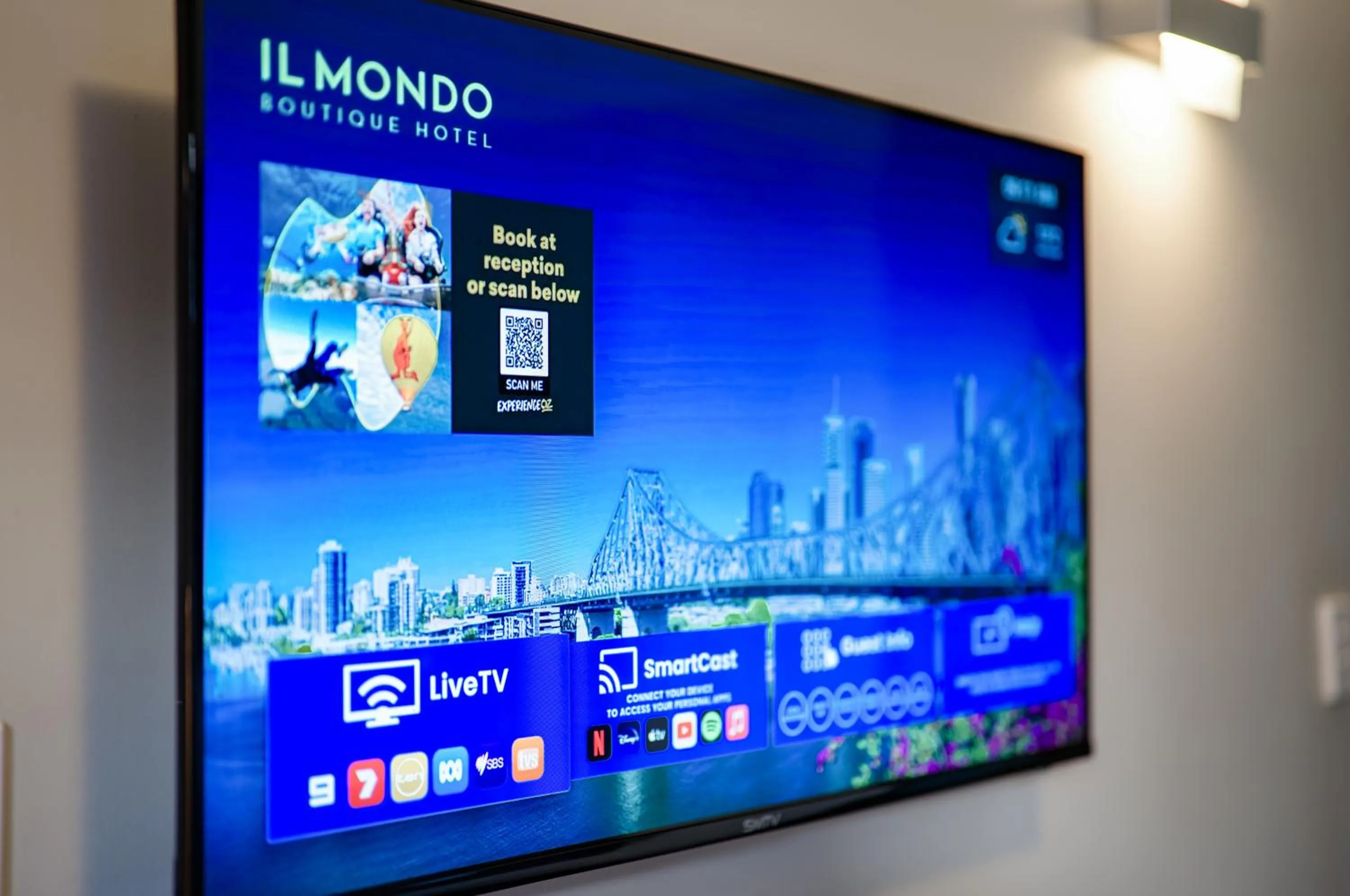 TV and multimedia in Il Mondo Boutique Hotel