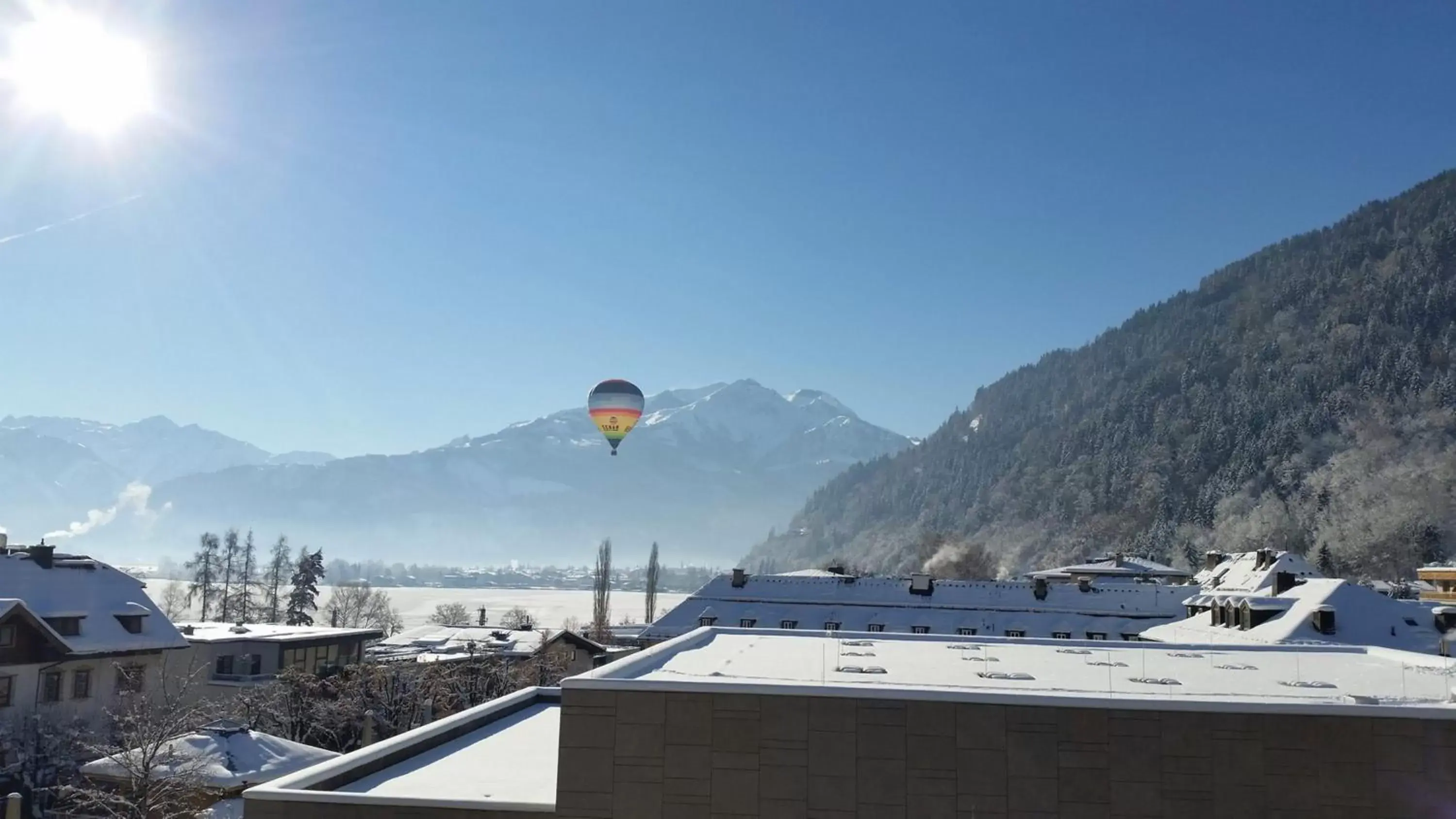 Mountain view, Winter in Hotel Neue Post