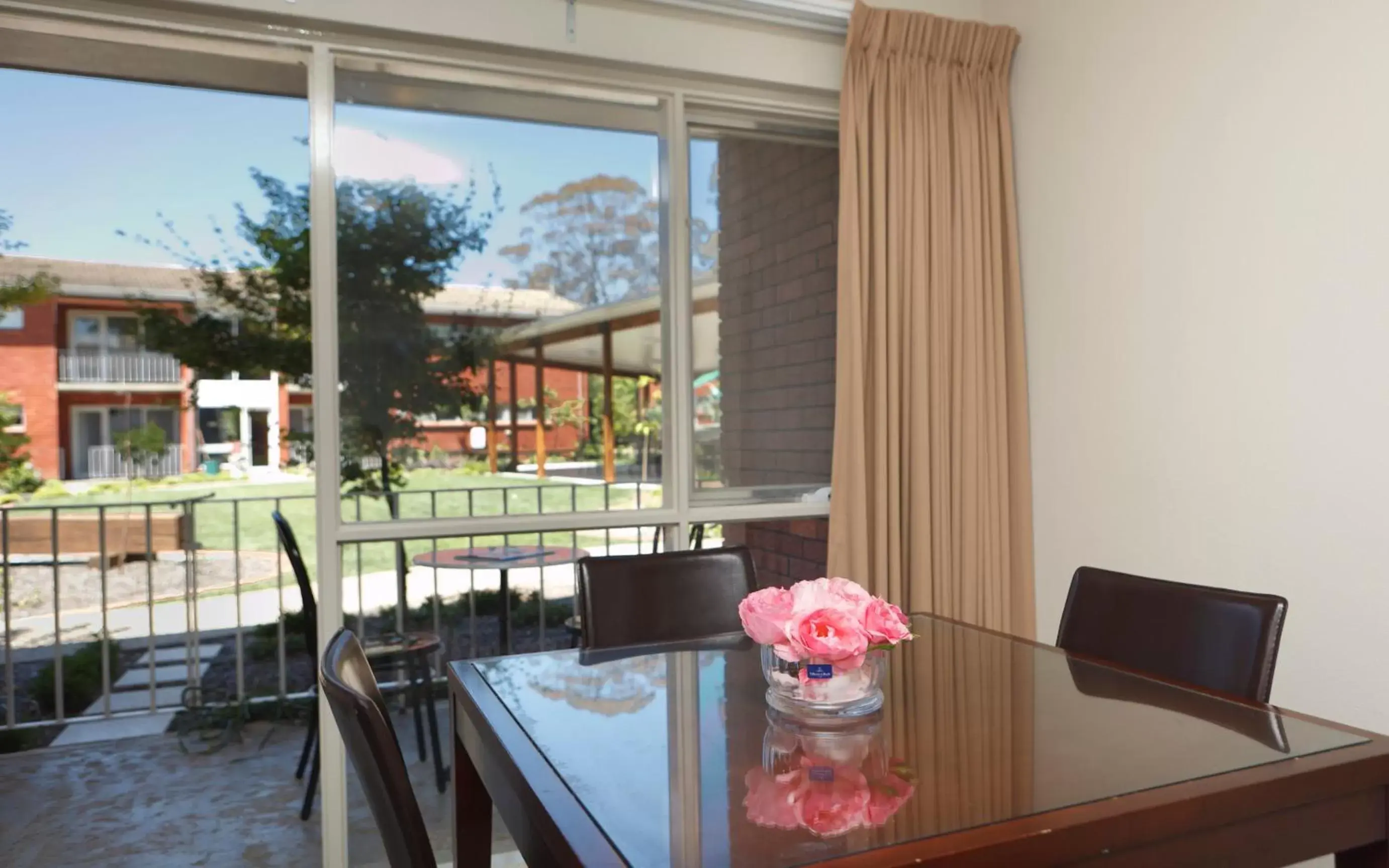 Seating area, View in Forrest Hotel & Apartments