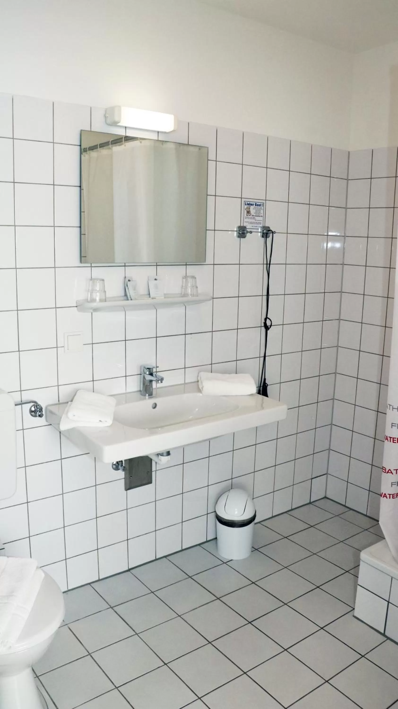 Bathroom in Europa-Haus-Bocholt - Bett & Bike