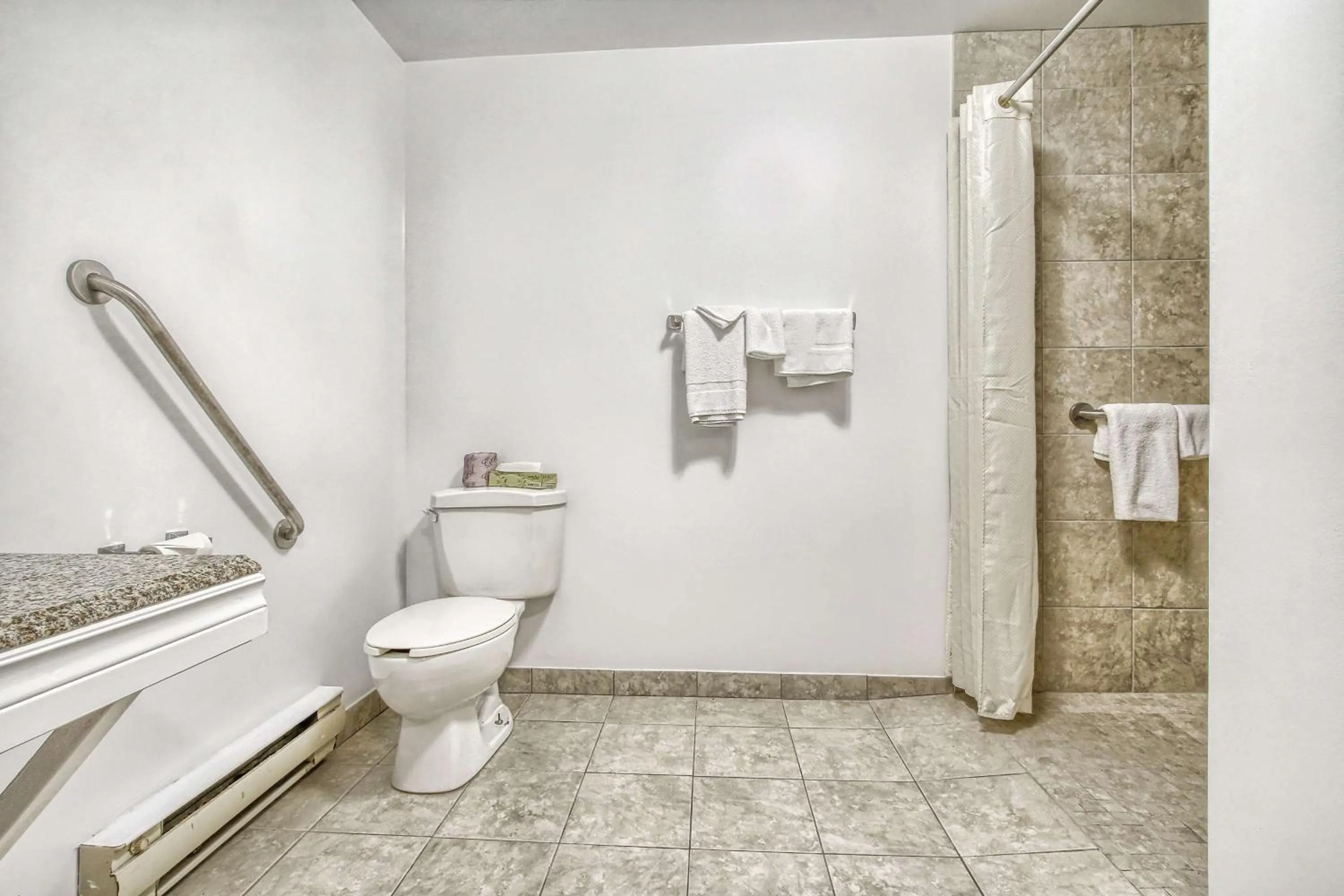 Toilet in Motel 6-Windsor, ON