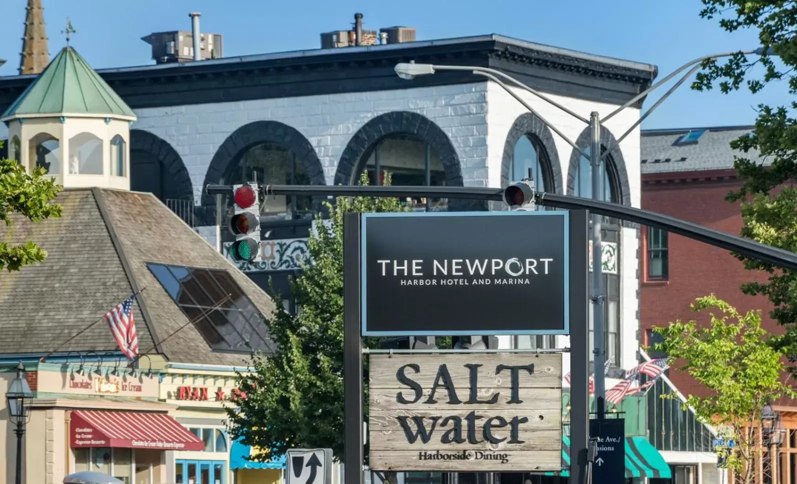 Property Building in The Newport Harbor Hotel & Marina