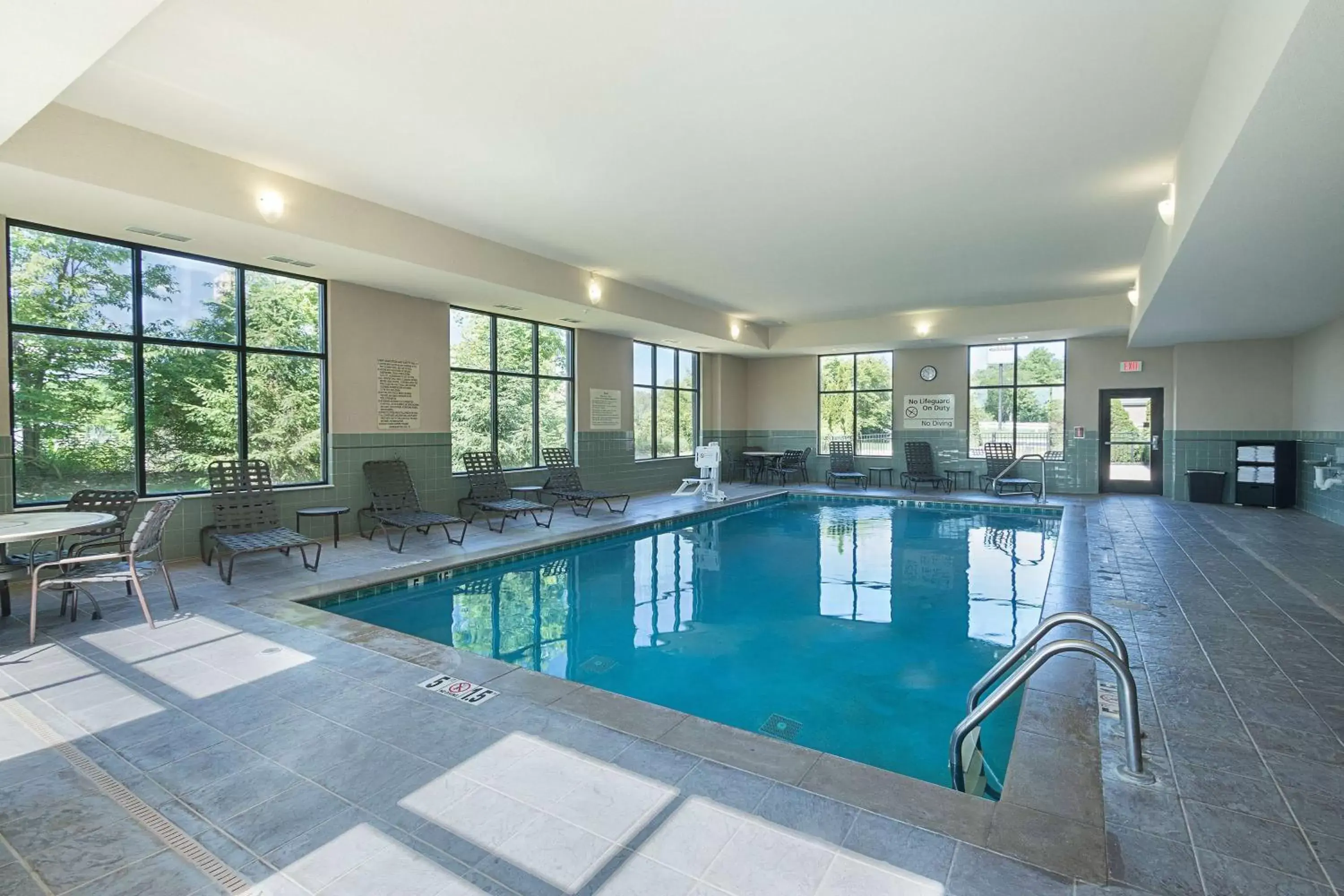 Pool view, Swimming Pool in Hampton Inn and Suites Indianapolis/Brownsburg