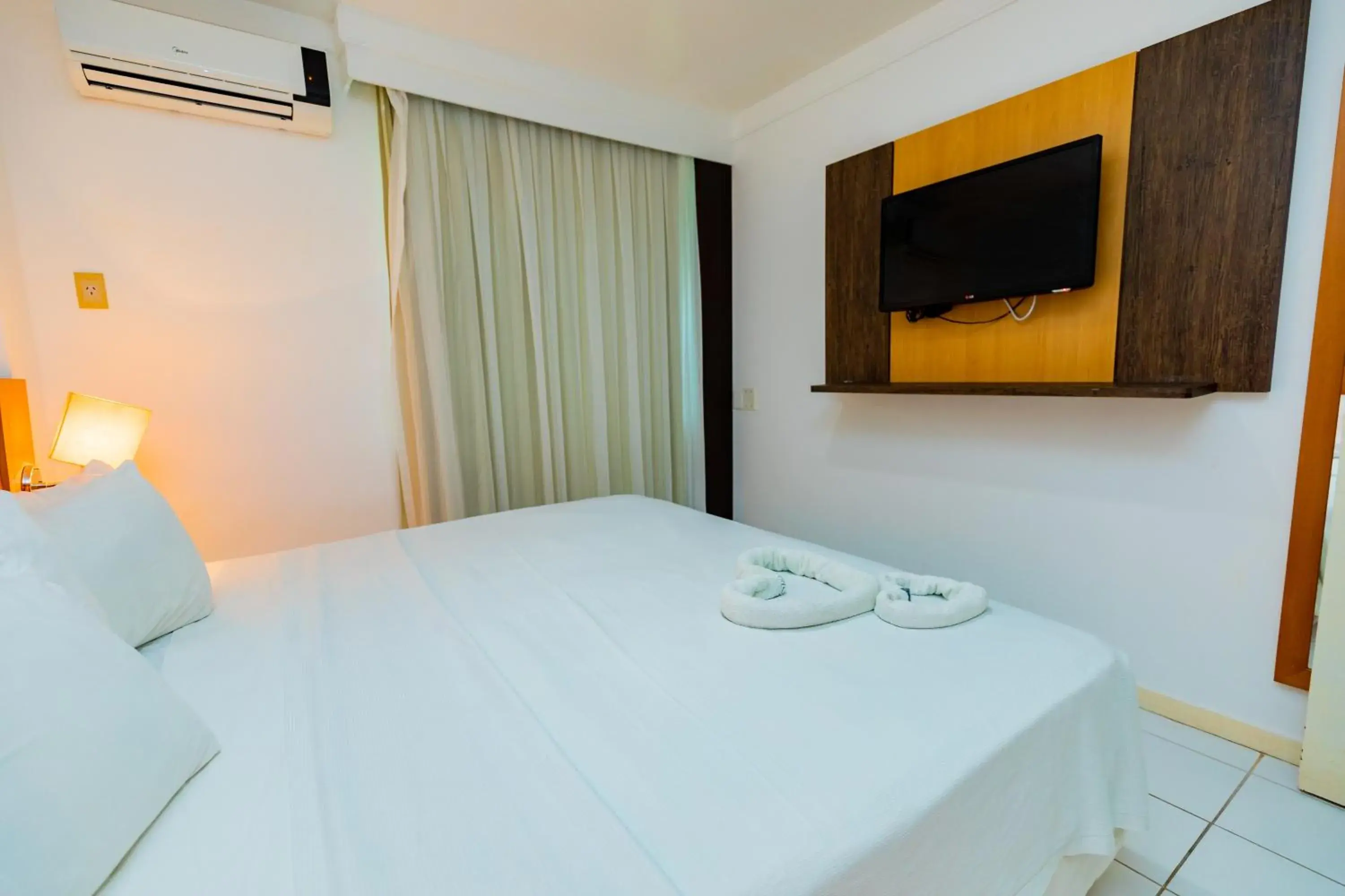 TV and multimedia, Bed in Hotel Ponta Negra Beach Natal
