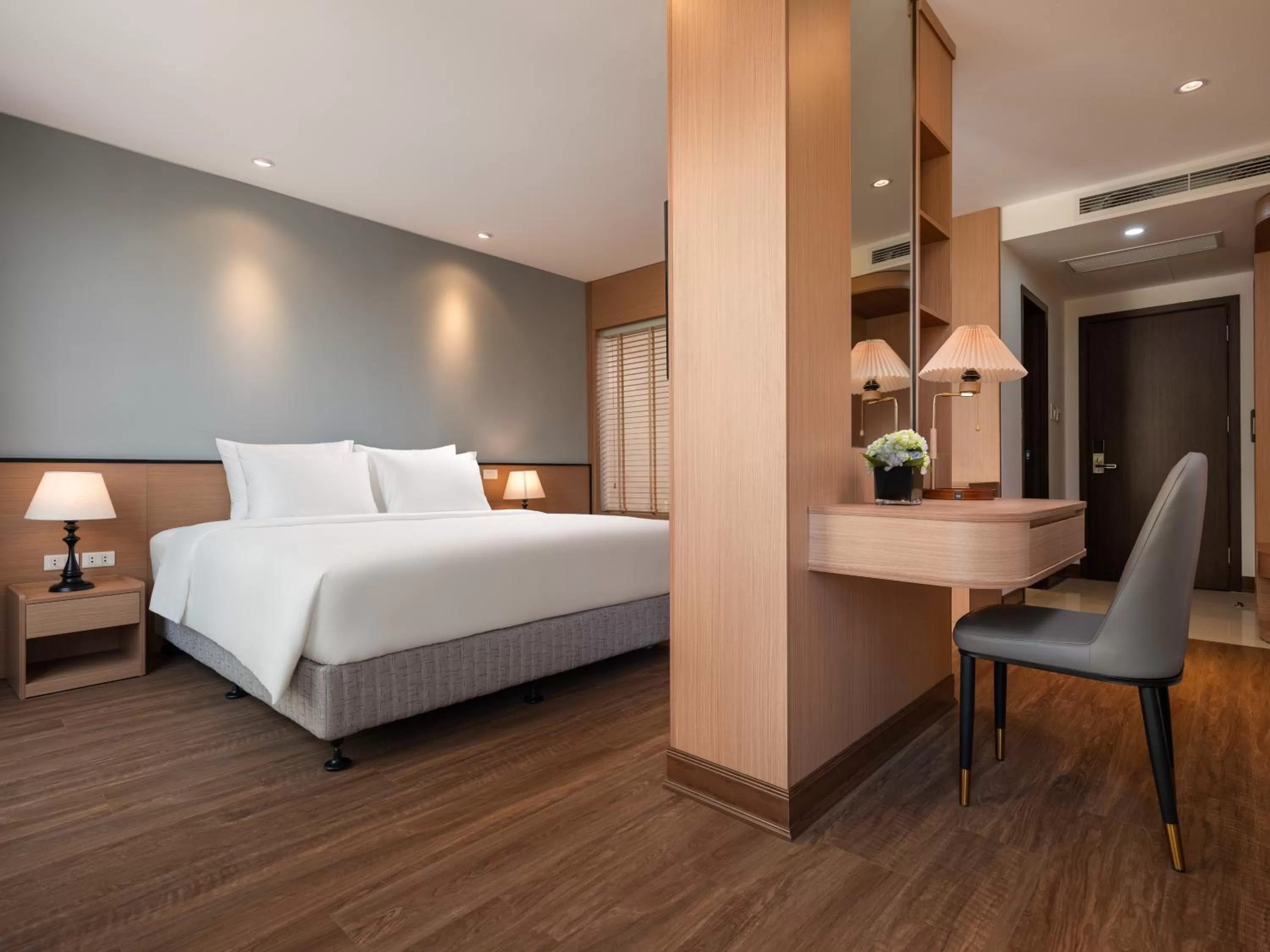 Bed in Minasi Hotel & Spa