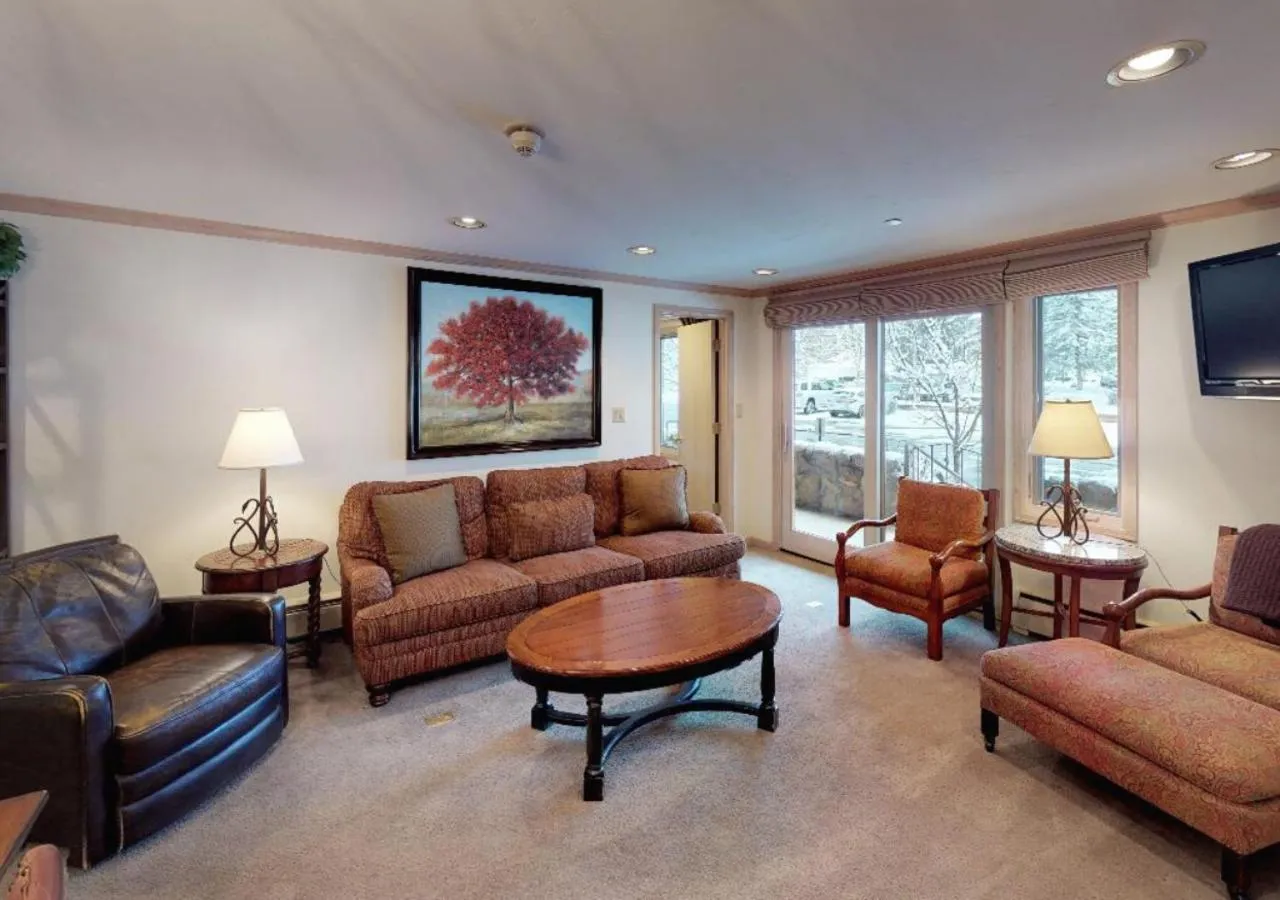 Living room in Manor Vail Lodge