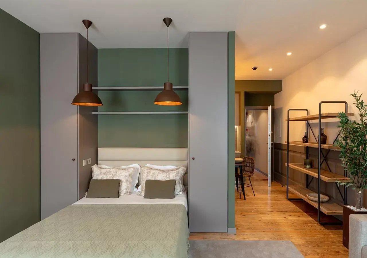 Bed in Olive Nature – Tourism Apartments