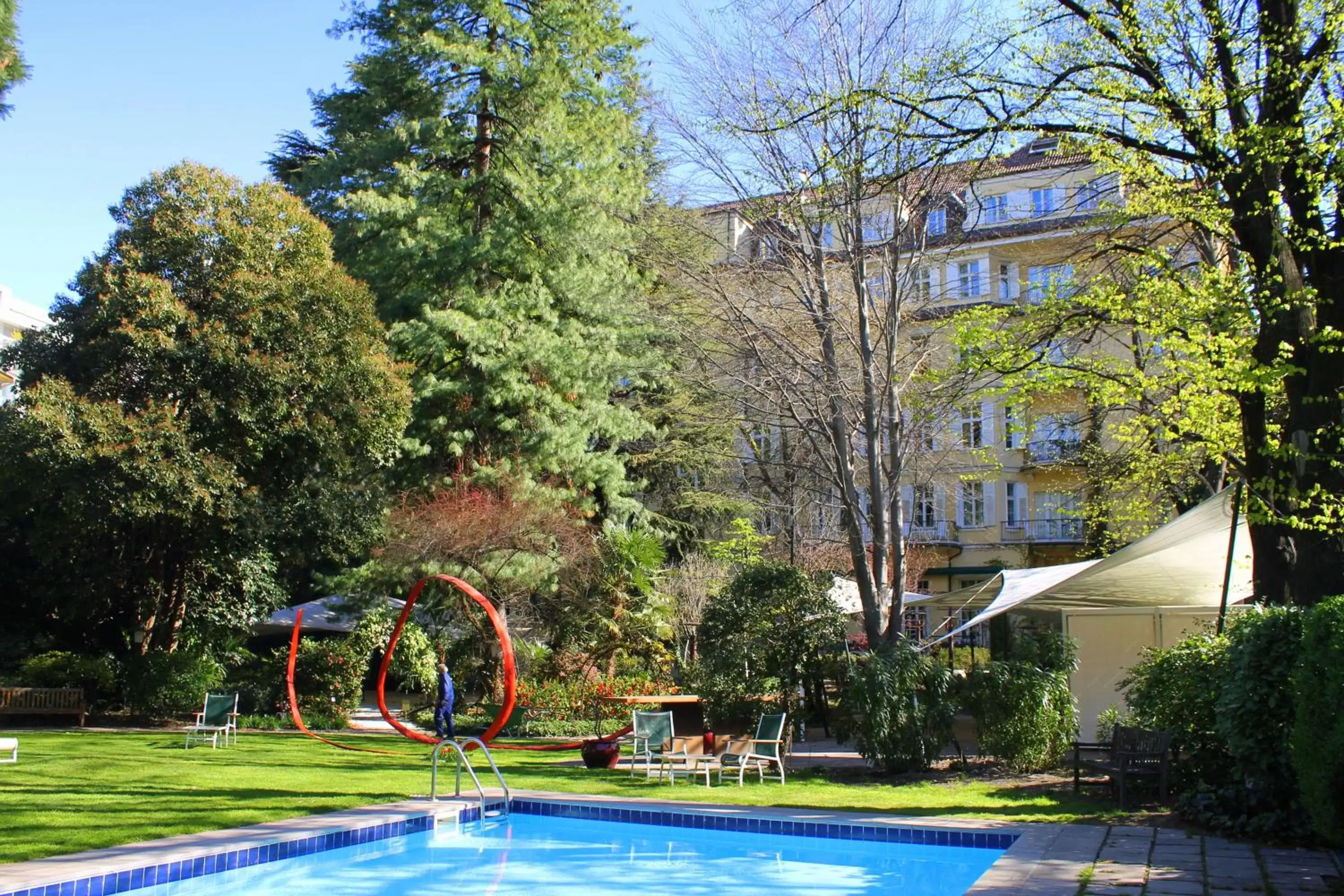 , Swimming Pool in Hotel Greif