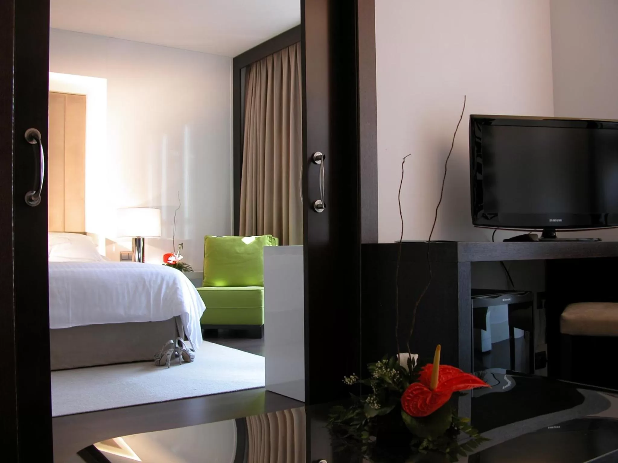 Bed in Hotel Palacio Albacete & SPA