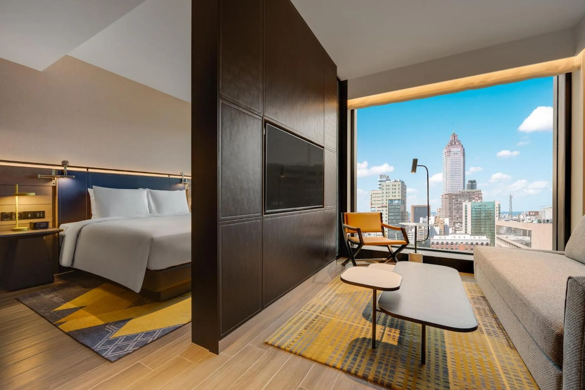 Bed in Hotel Resonance Taipei, Tapestry Collection by Hilton