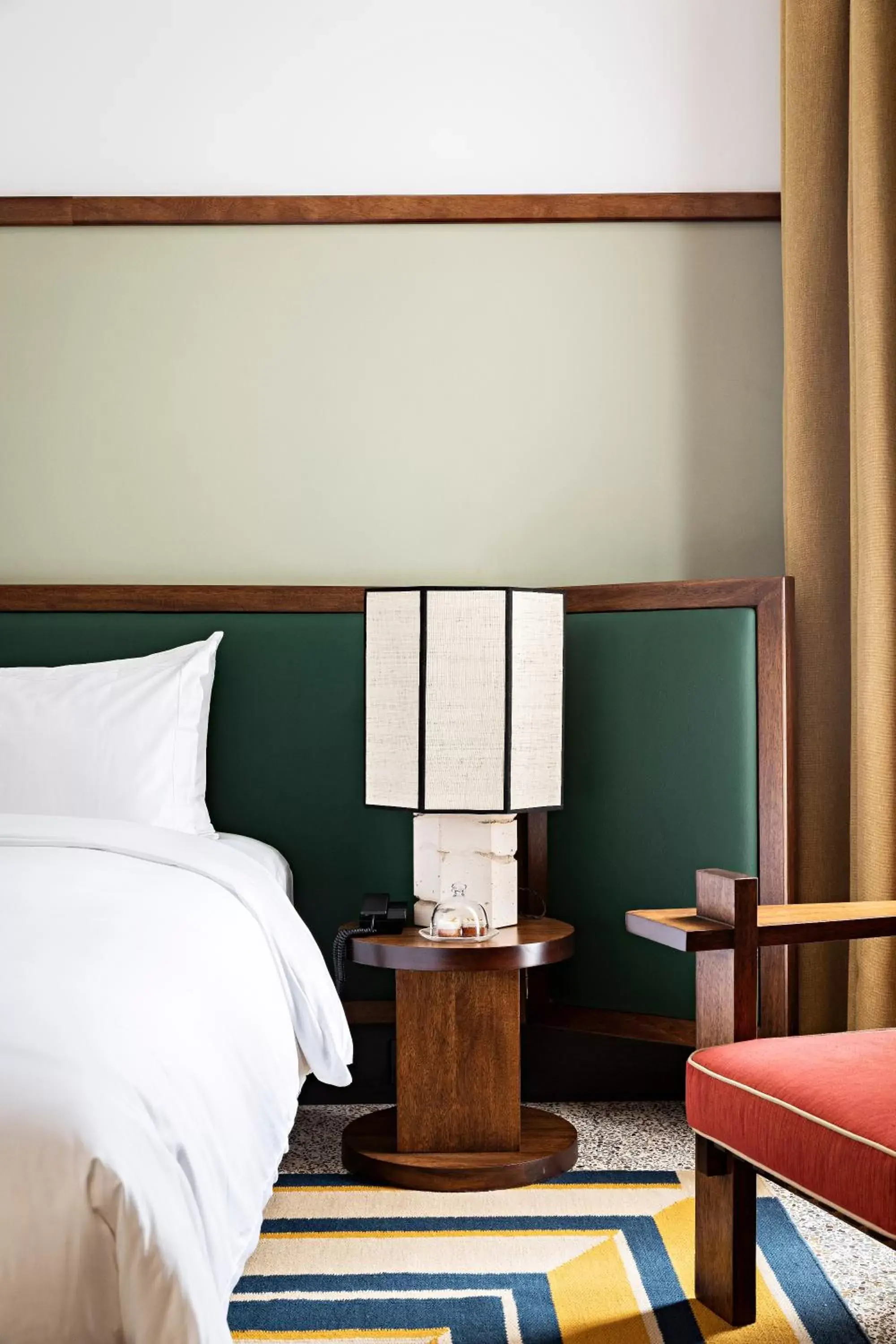 Bedroom, Bed in La Maison Palmier Abidjan, a Member of Design Hotels Bedroom, Bed in La Maison Palmier Abidjan, a Member of Design Hotels