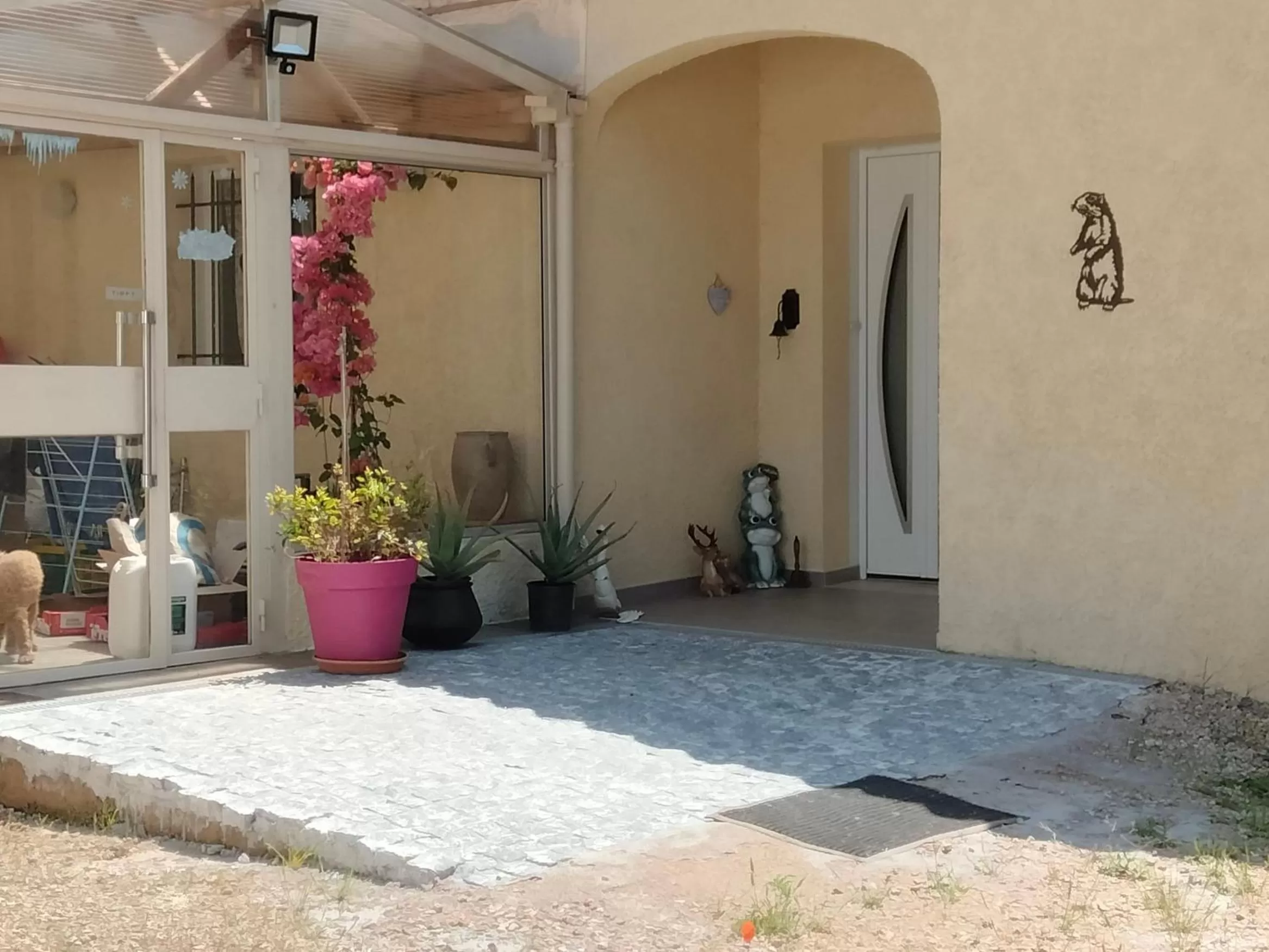 Facade/entrance in Villa Les Marmottes