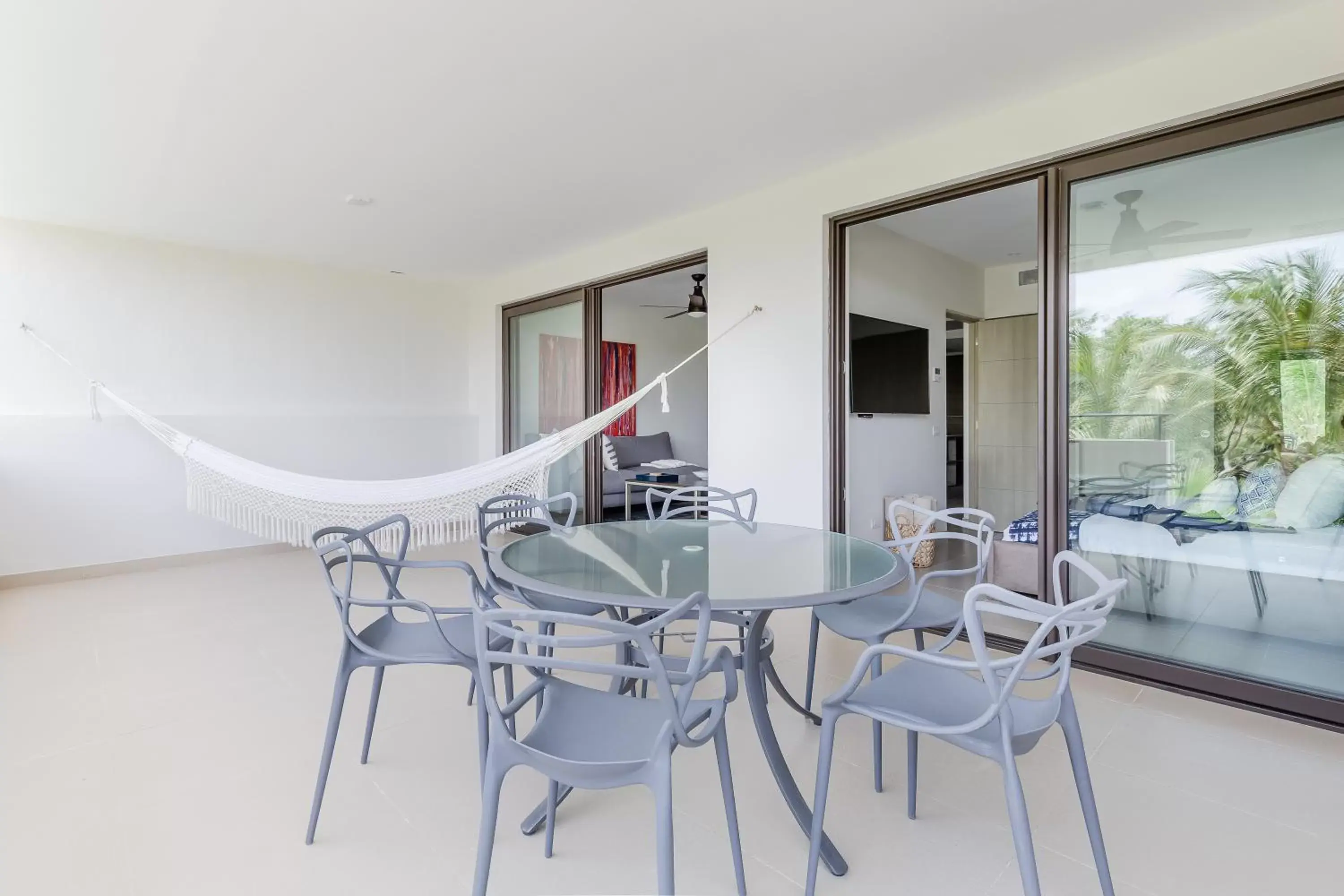 Balcony/Terrace in Mareazul Beach Front Condos At playa del Carmen