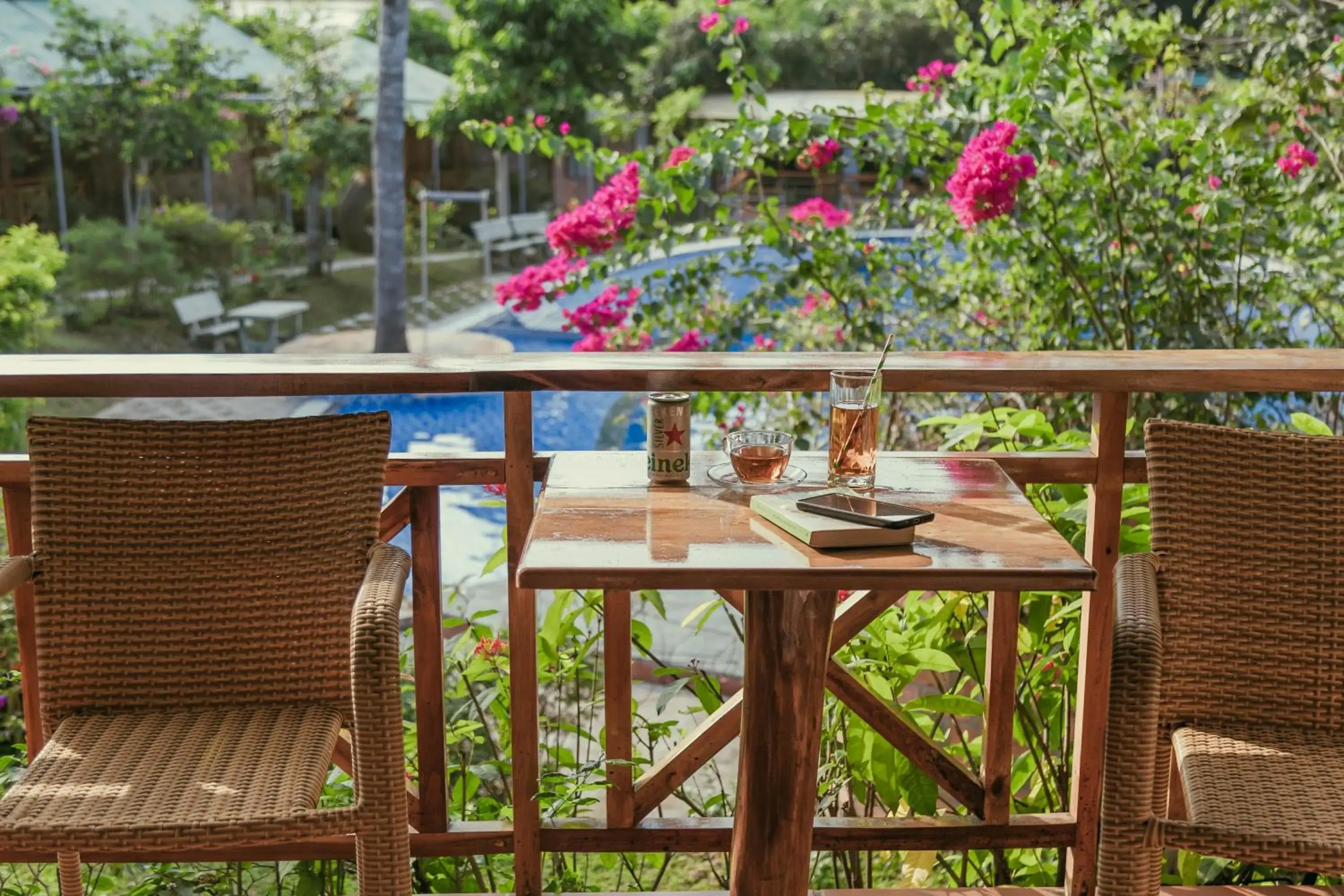 Balcony/Terrace in Phu Quoc Valley Sen Bungalow