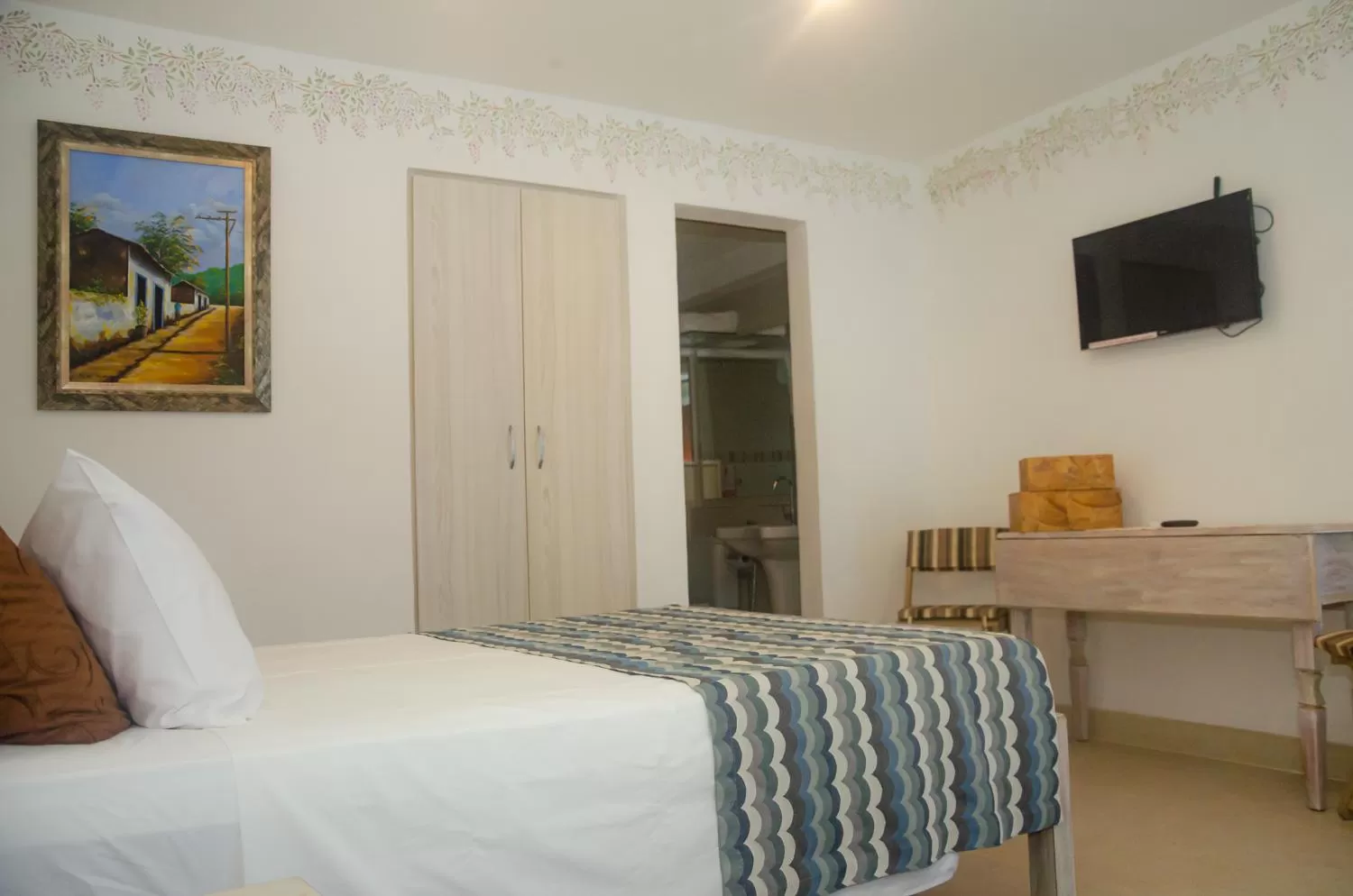 Bed in Pousada e Hostel Chez Marianne