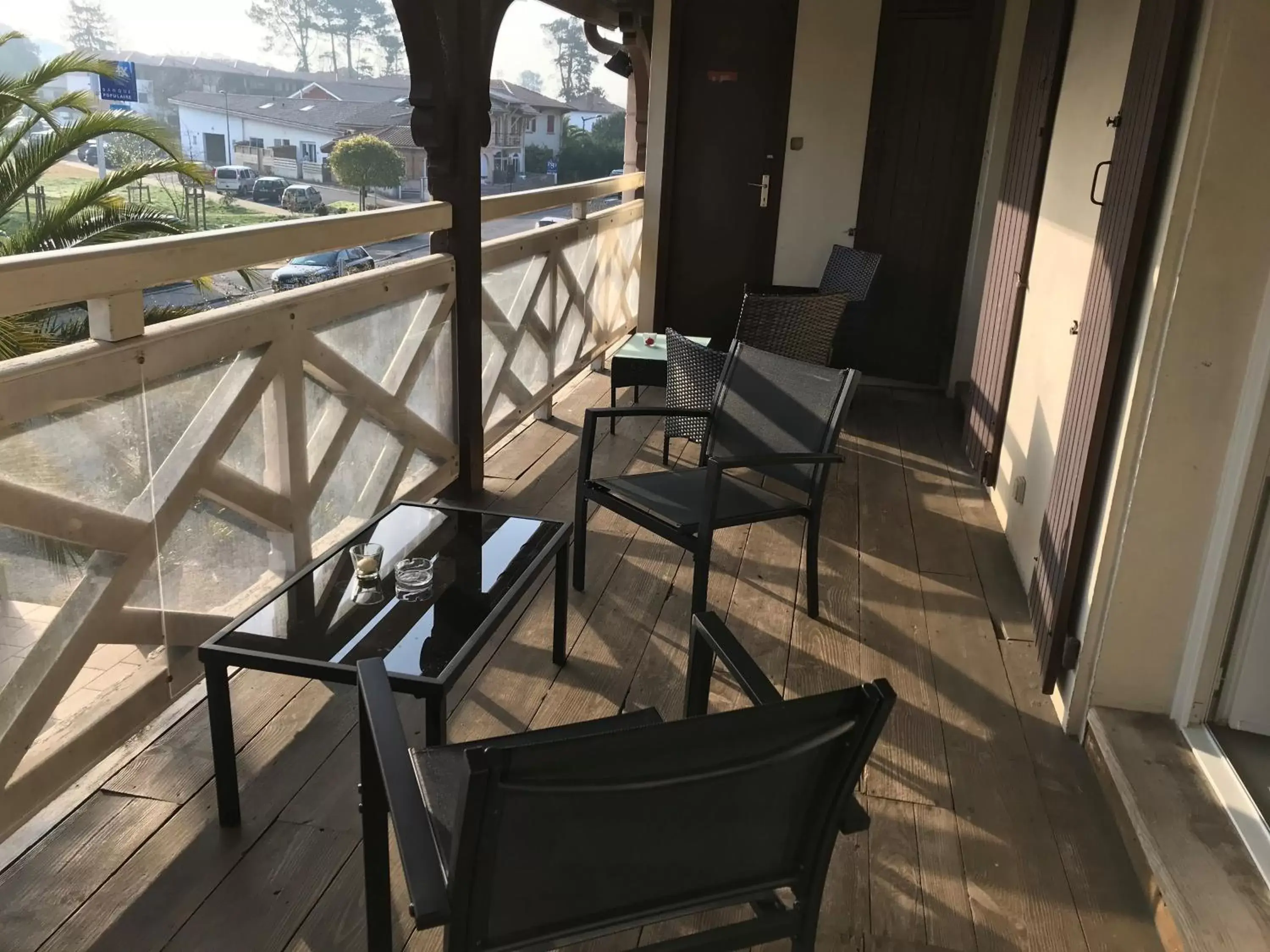 Balcony/Terrace in Hôtel La Cote d'Argent