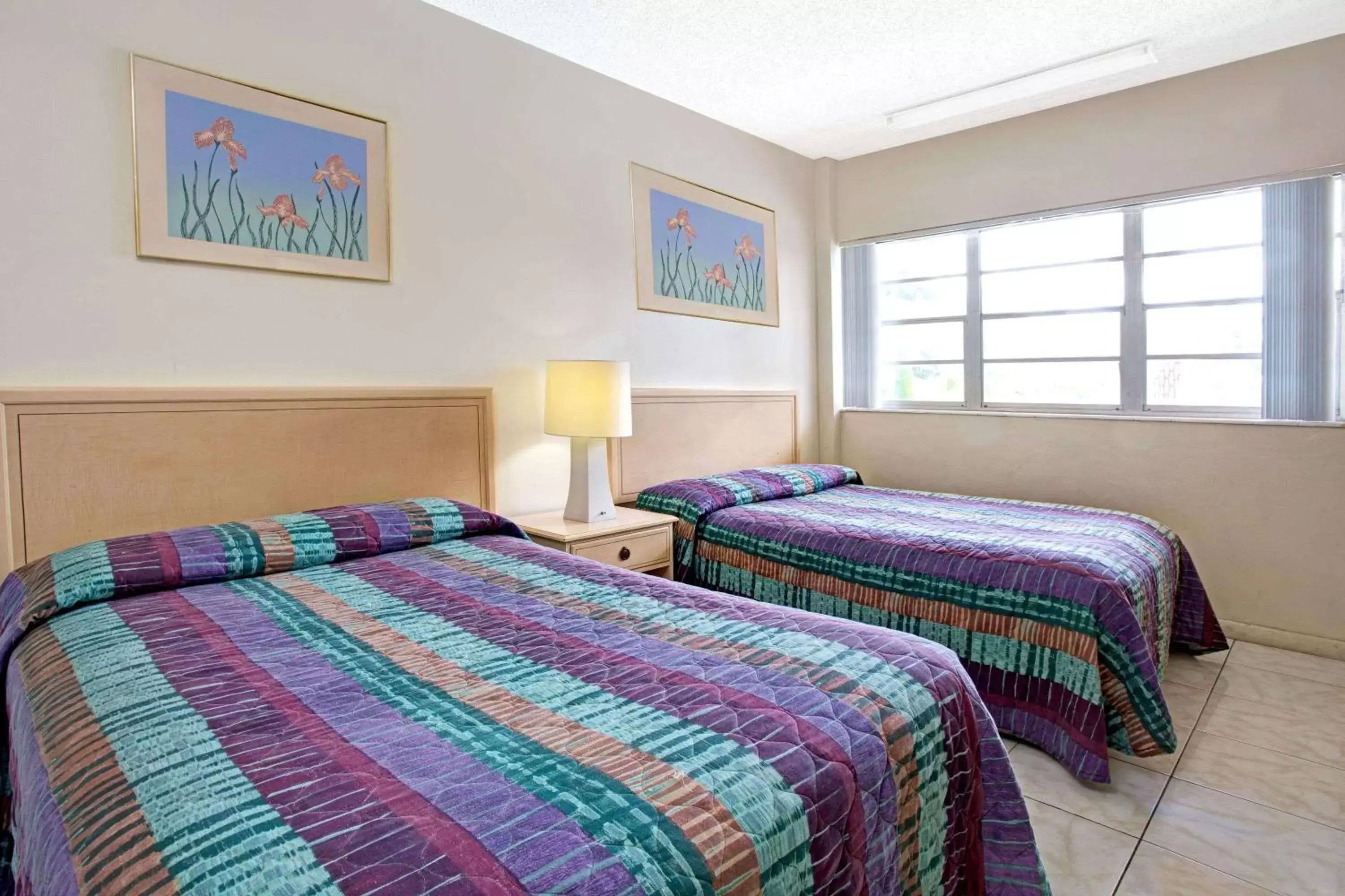Photo of the whole room, Bed in Knights Inn Hallandale