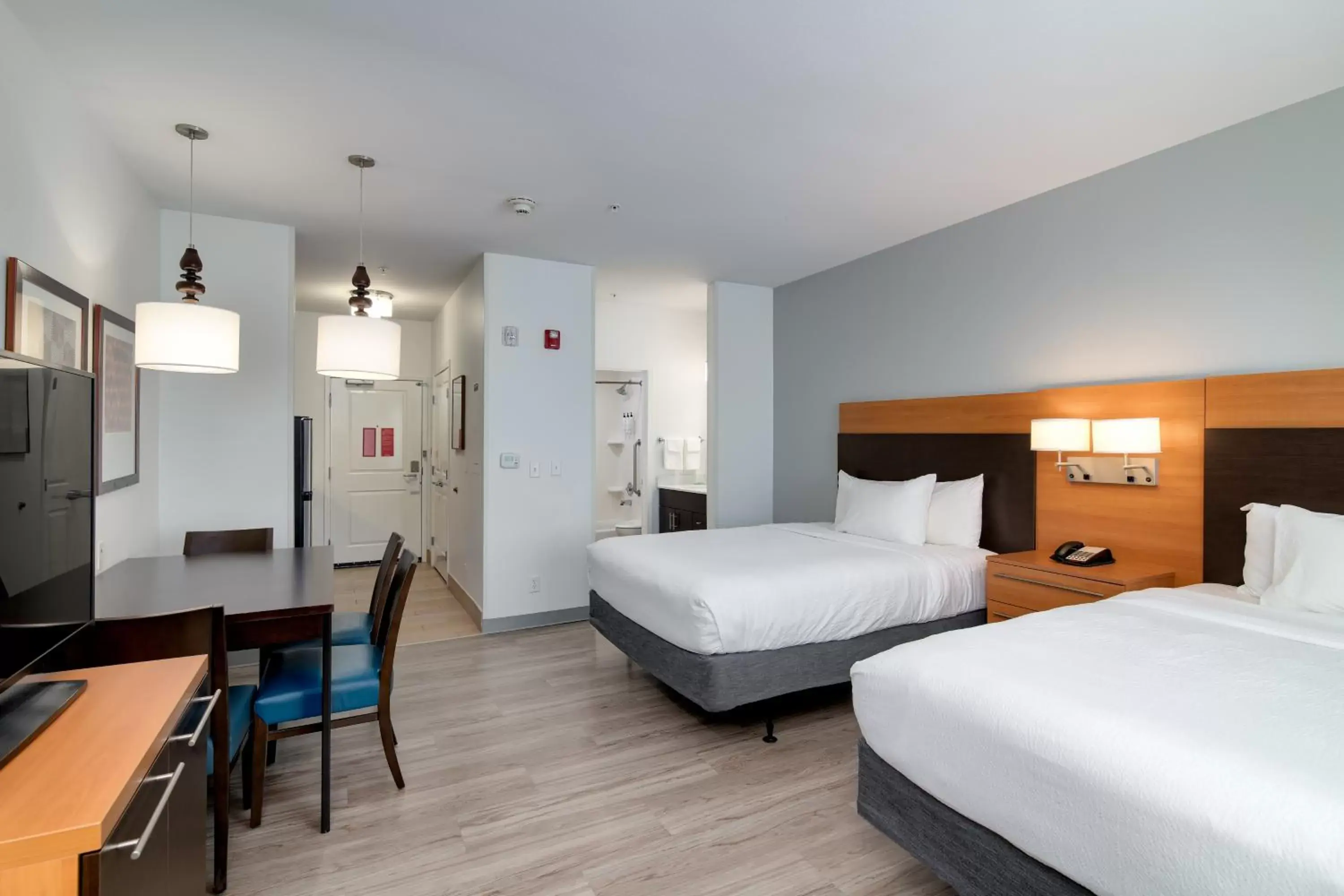 TV and multimedia, Bed in TownePlace Suites by Marriott Dallas McKinney TV and multimedia, Bed in TownePlace Suites by Marriott Dallas McKinney