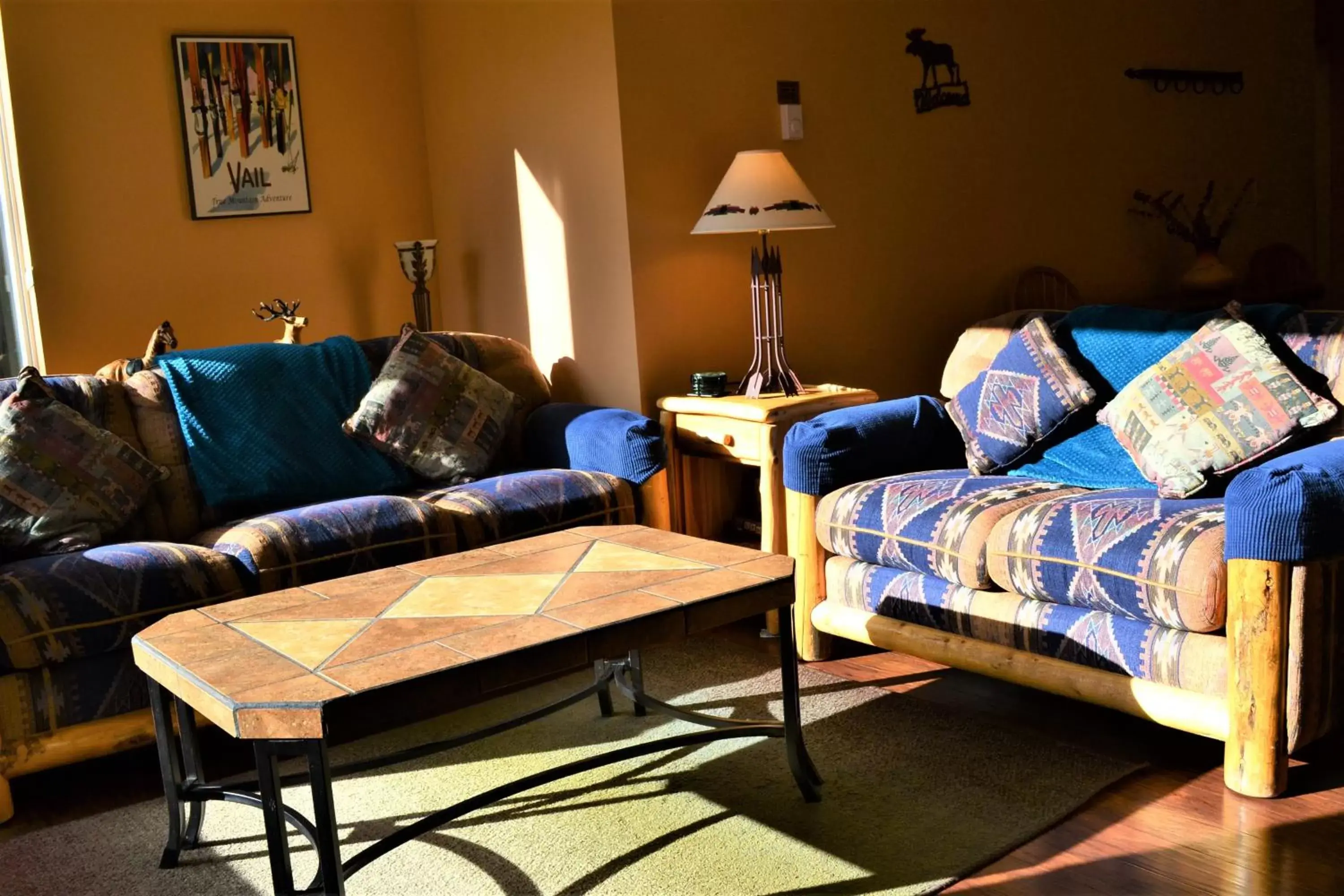 Living room, Seating Area in Simba Run Vail Condominiums