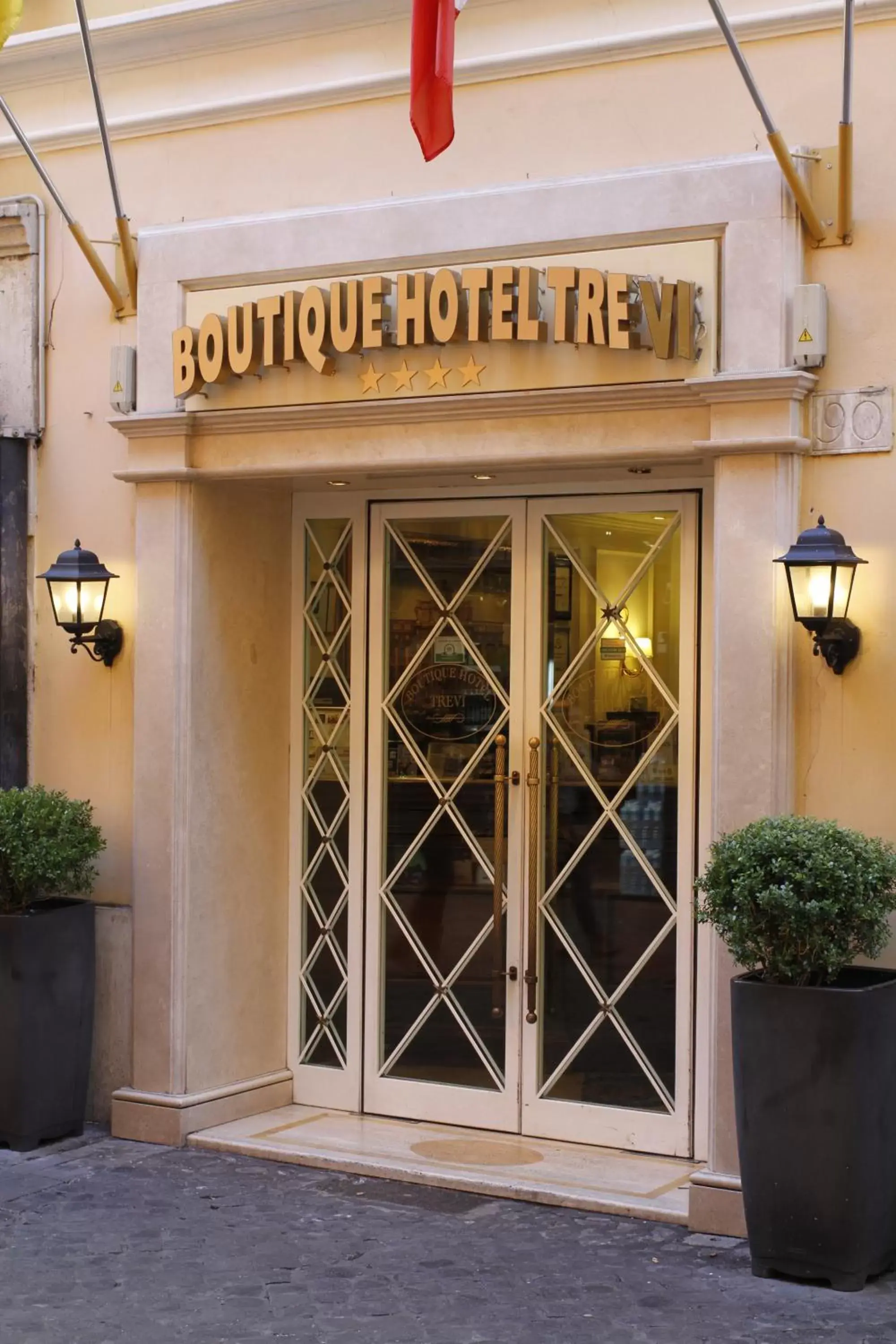 Facade/entrance in Boutique Hotel Trevi