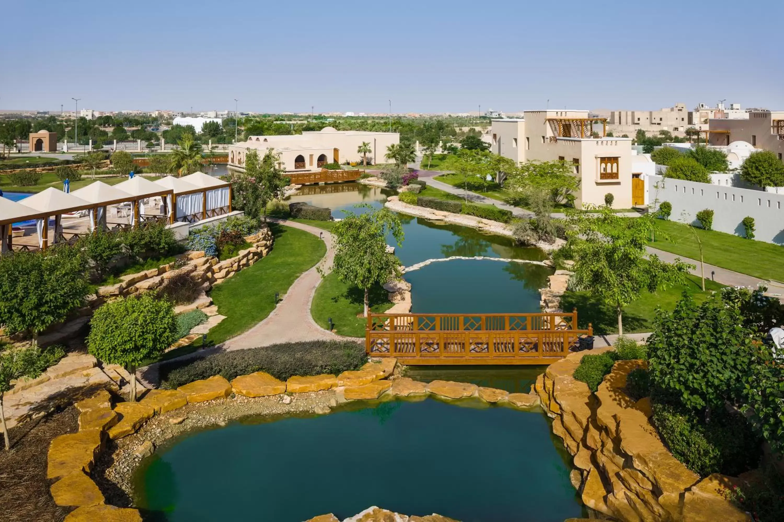 Garden view, Bird's-eye View in InterContinental Durrat Al Riyadh Resort & Spa, an IHG Hotel