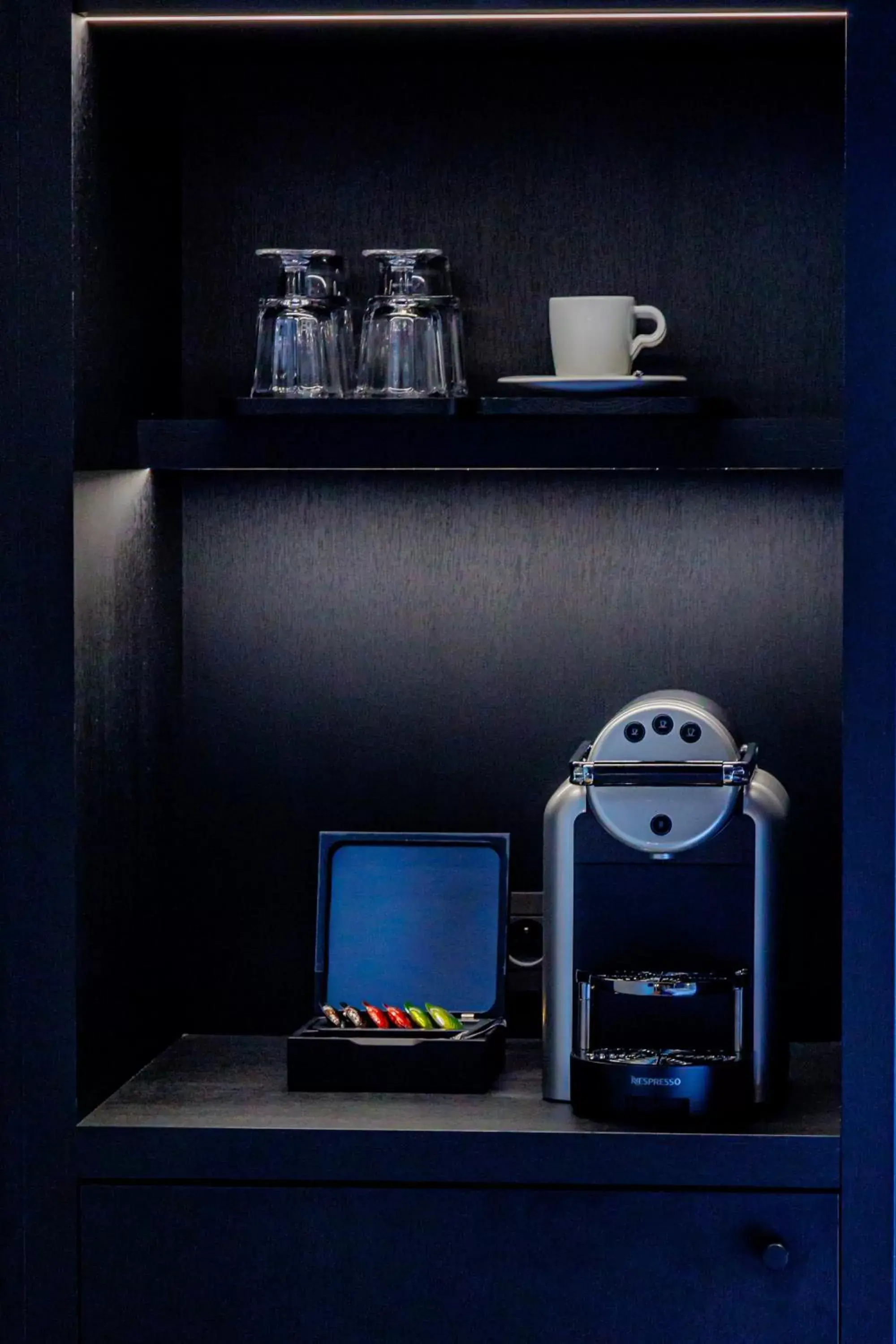 Coffee/tea facilities in Hotel Montanus