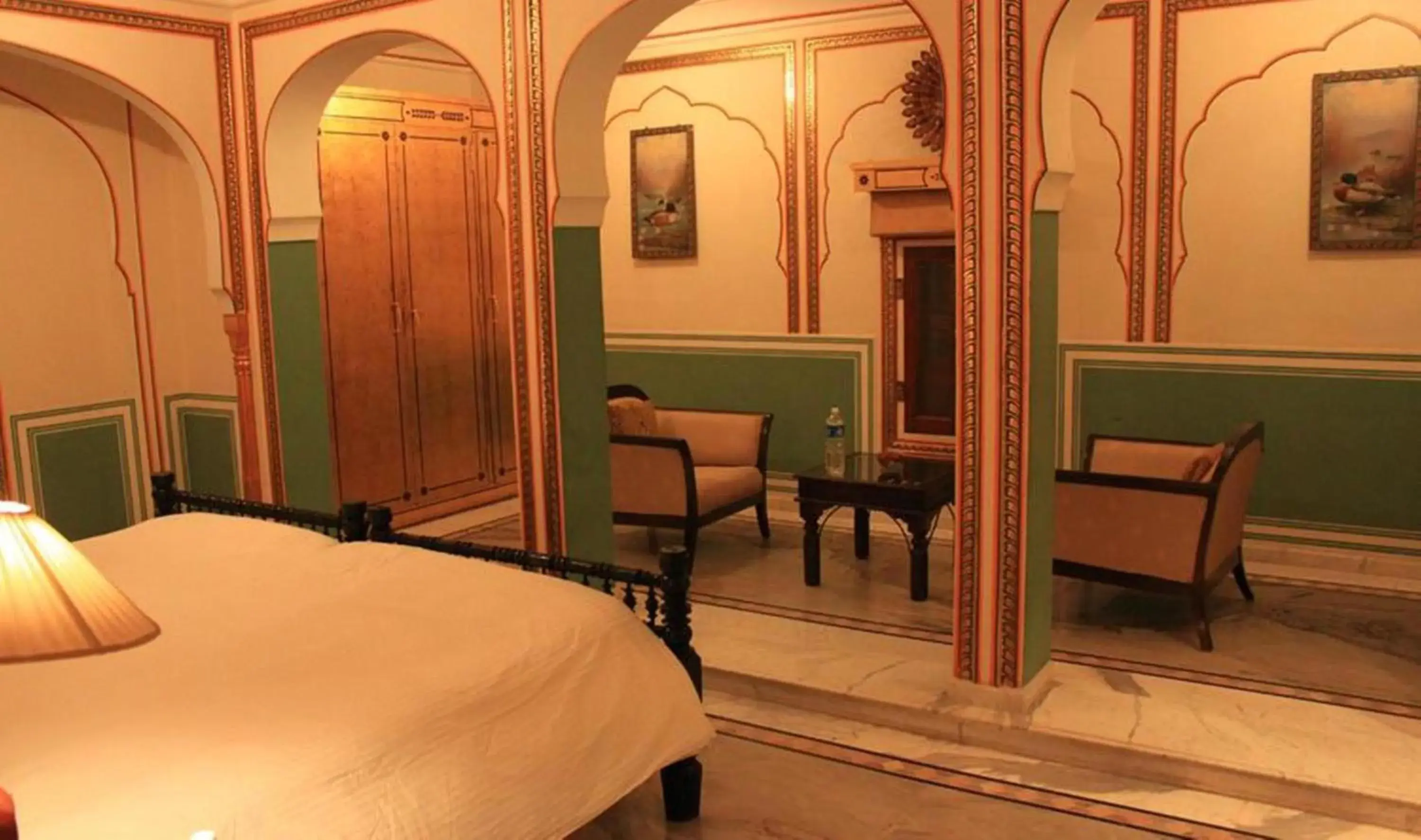 Bed in The Raj Palace (Small Luxury Hotels of the World)