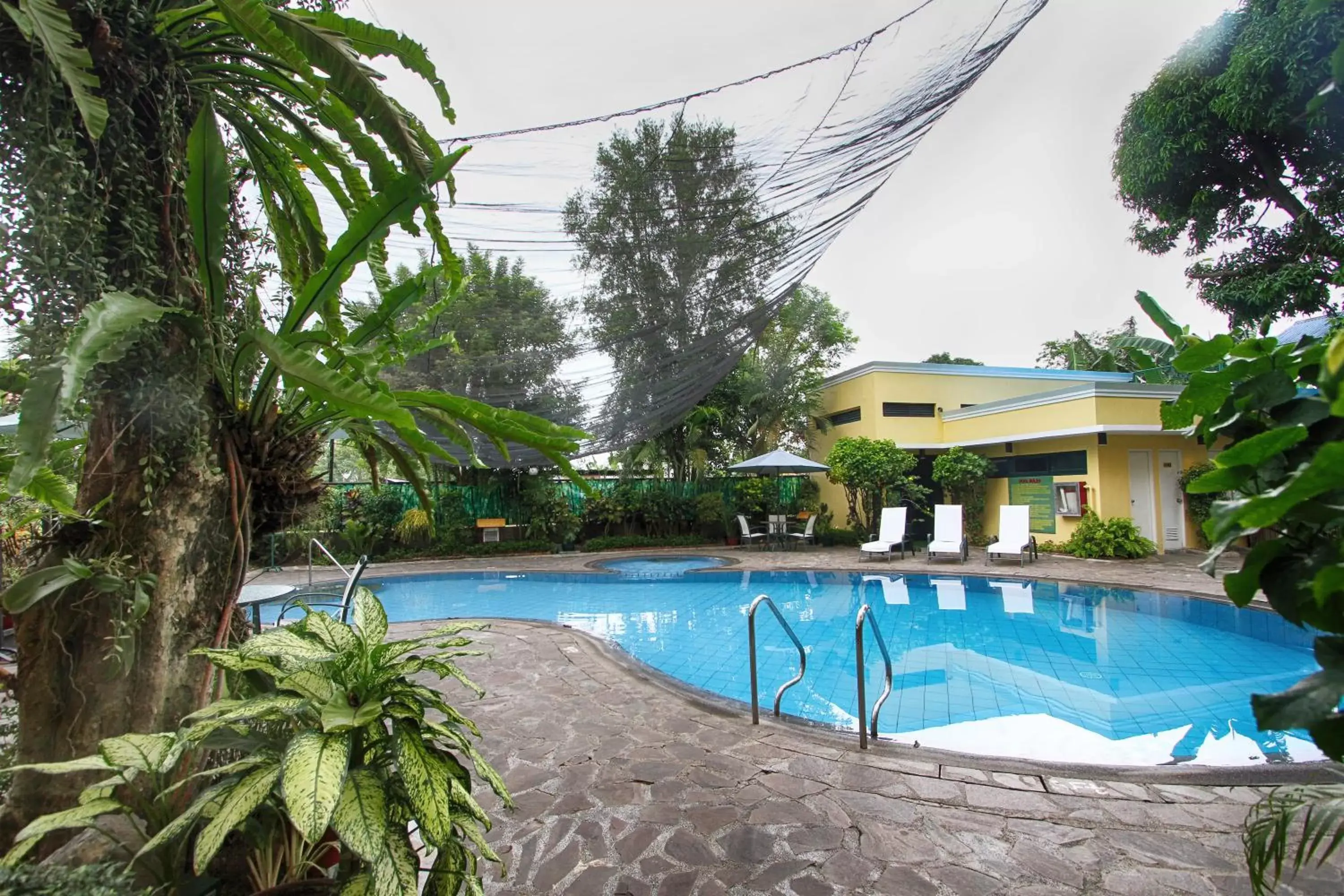 Swimming Pool in Hotel Fleuris