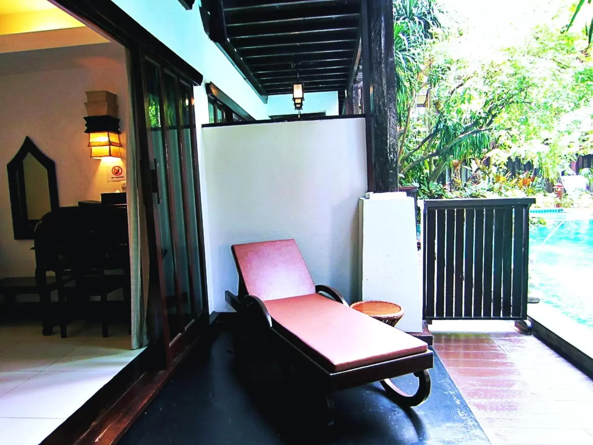 Balcony/Terrace in Yantarasri Resort