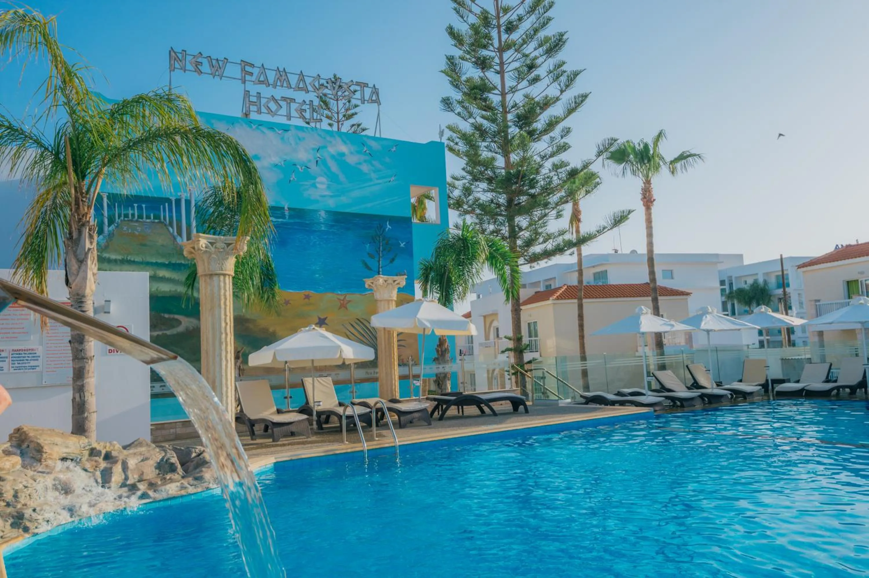 Swimming pool in New Famagusta Hotel & Suites
