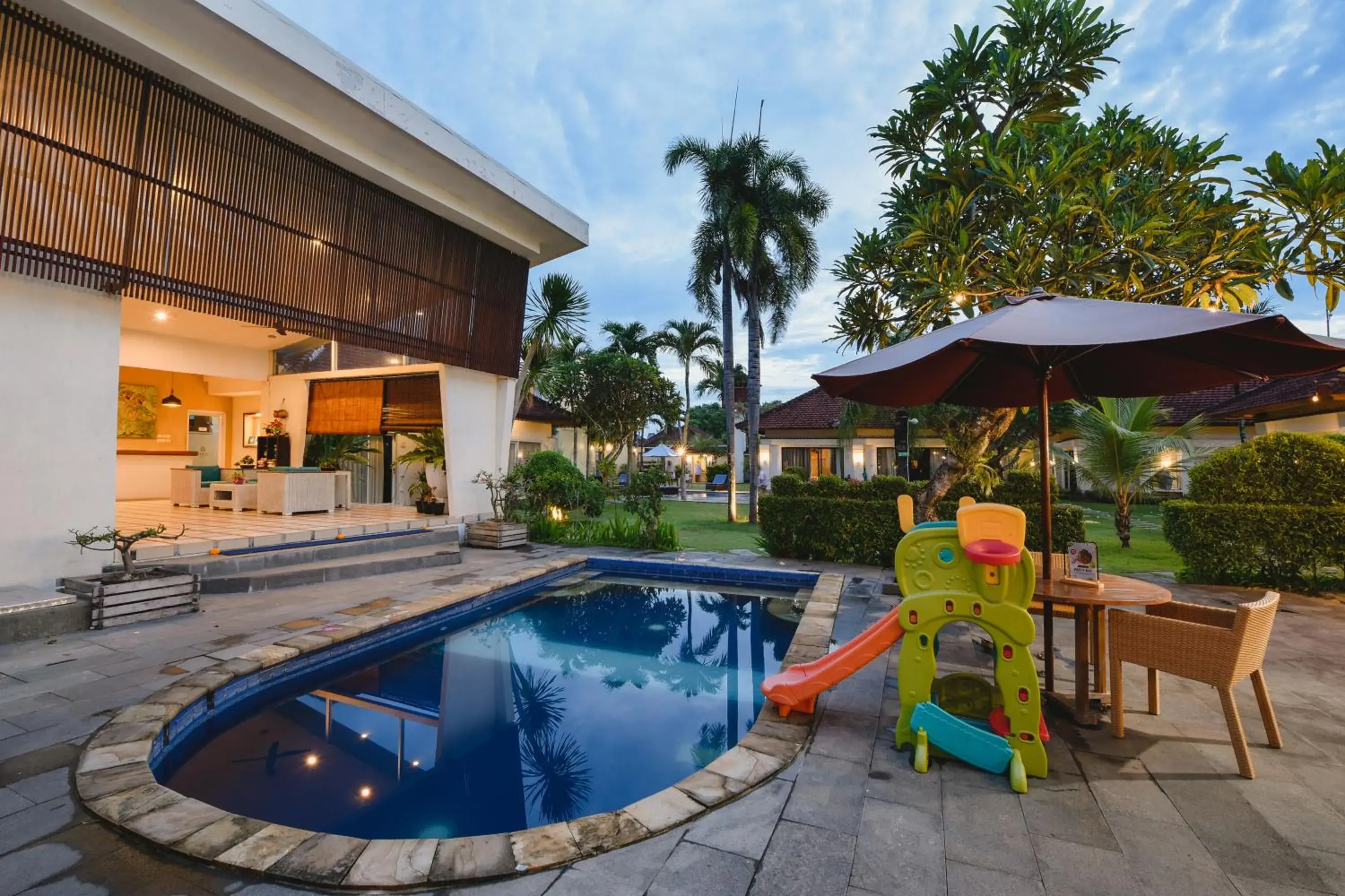 Pool view, Swimming Pool in Bali Breezz Hotel