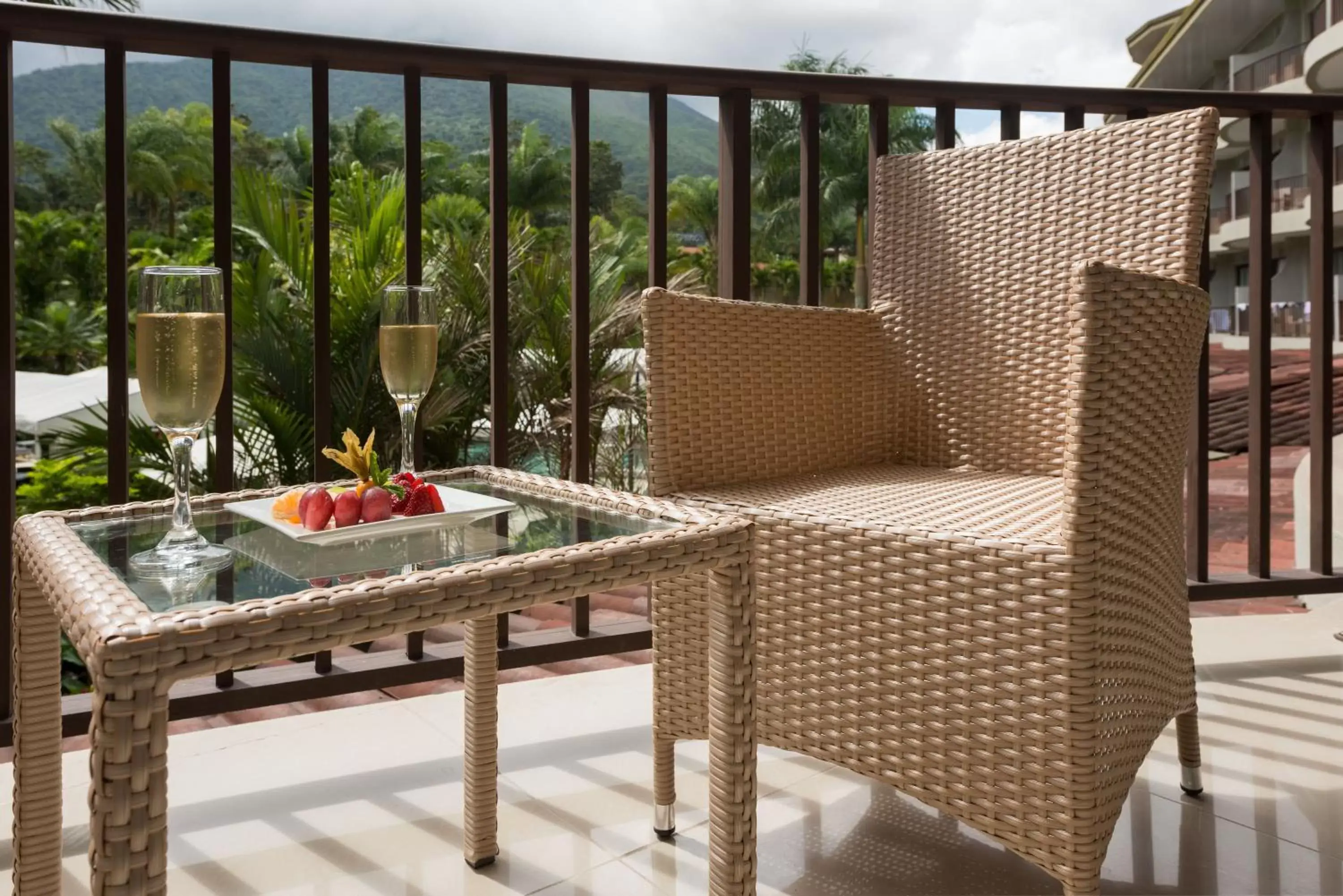 Balcony/Terrace in The Royal Corin Thermal Water Spa & Resort - Adults Only