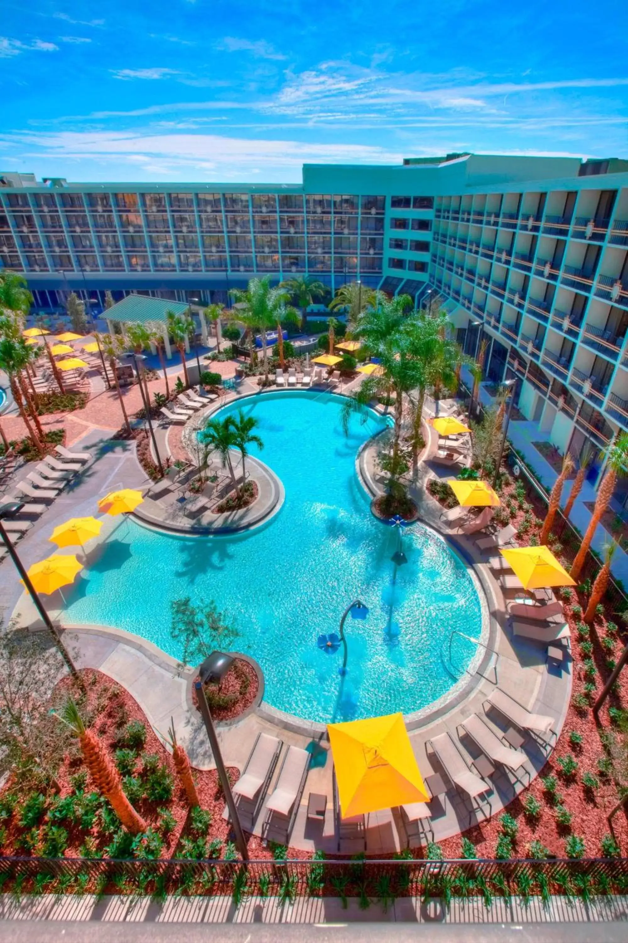 Swimming pool, Pool View in Sheraton Orlando Lake Buena Vista Resort