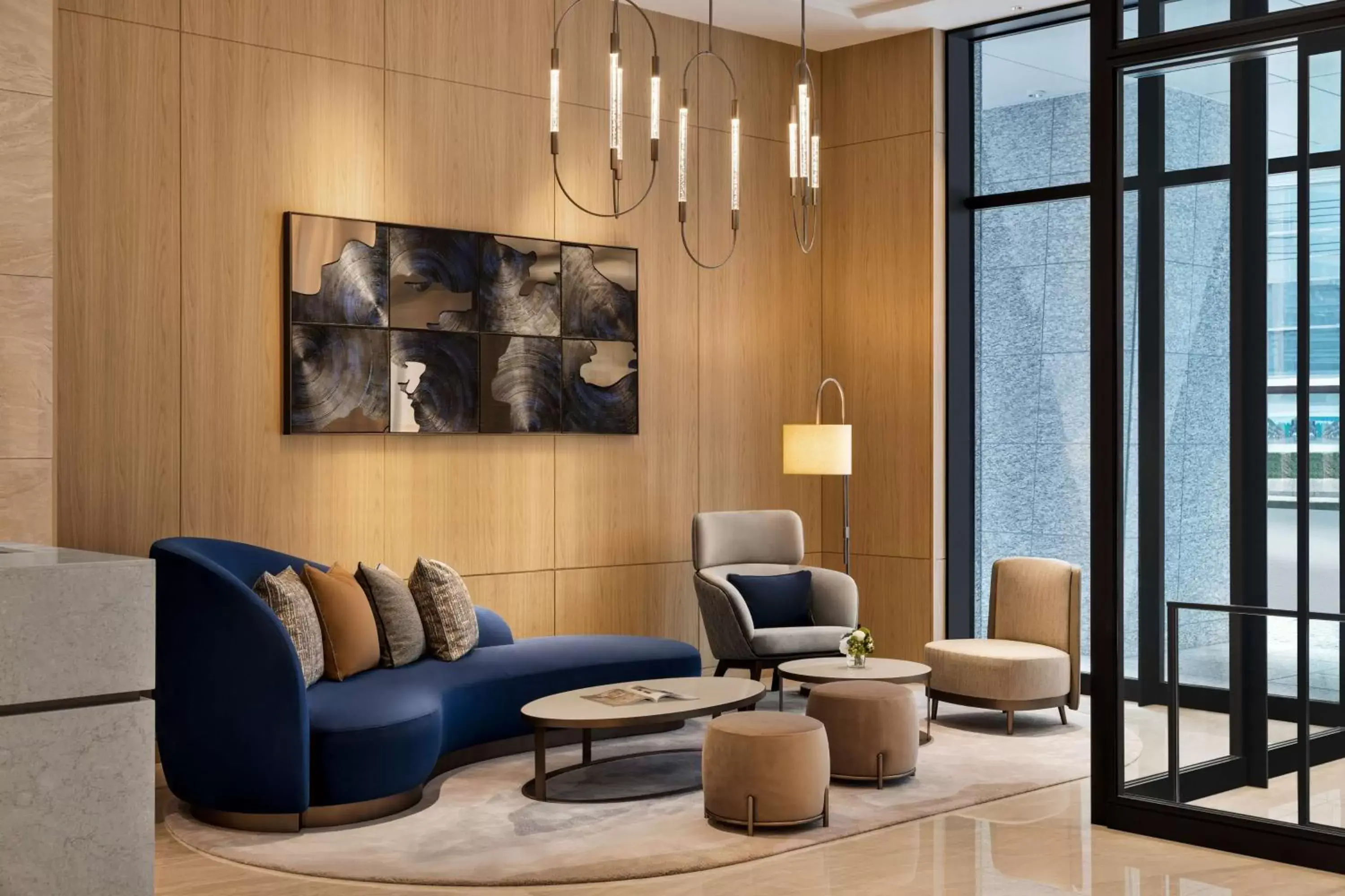 Lobby or reception in DoubleTree by Hilton Toyama Lobby or reception in DoubleTree by Hilton Toyama