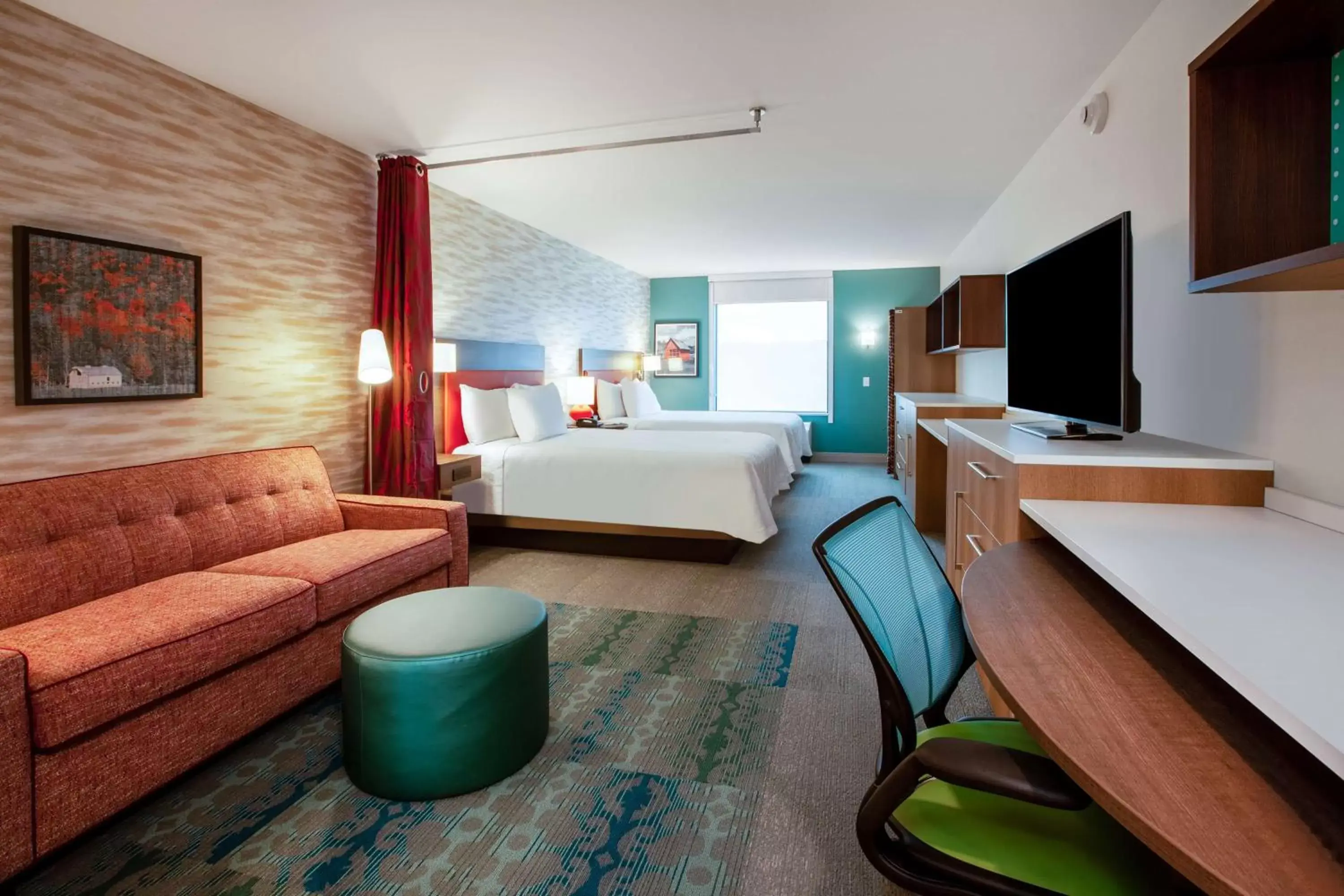 Bedroom in Home2 Suites By Hilton Lewisburg, Wv