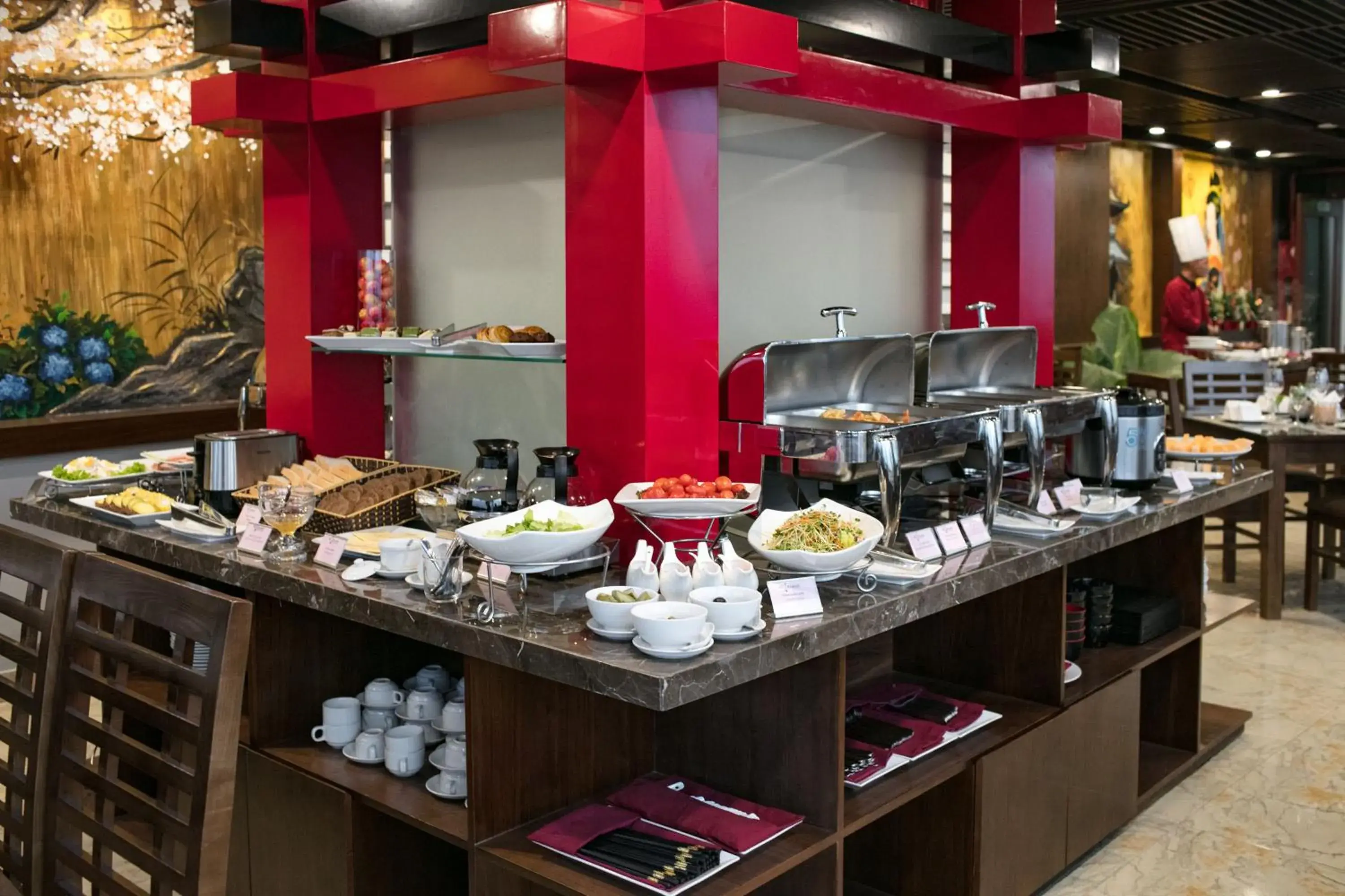 Buffet breakfast, Restaurant/Places to Eat in Brandi Fuji Hotel