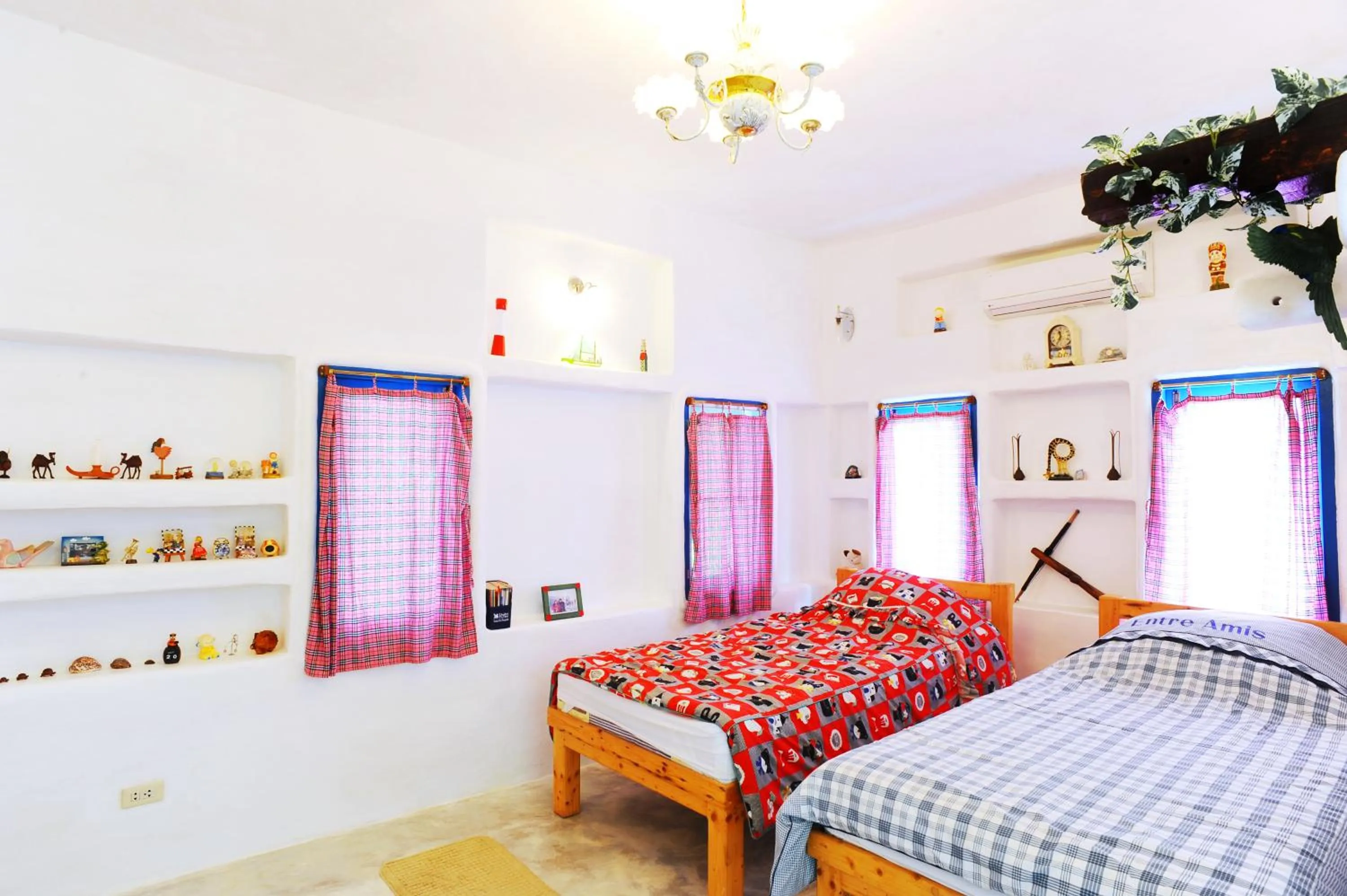 Bed in Scenic Riverside Resort