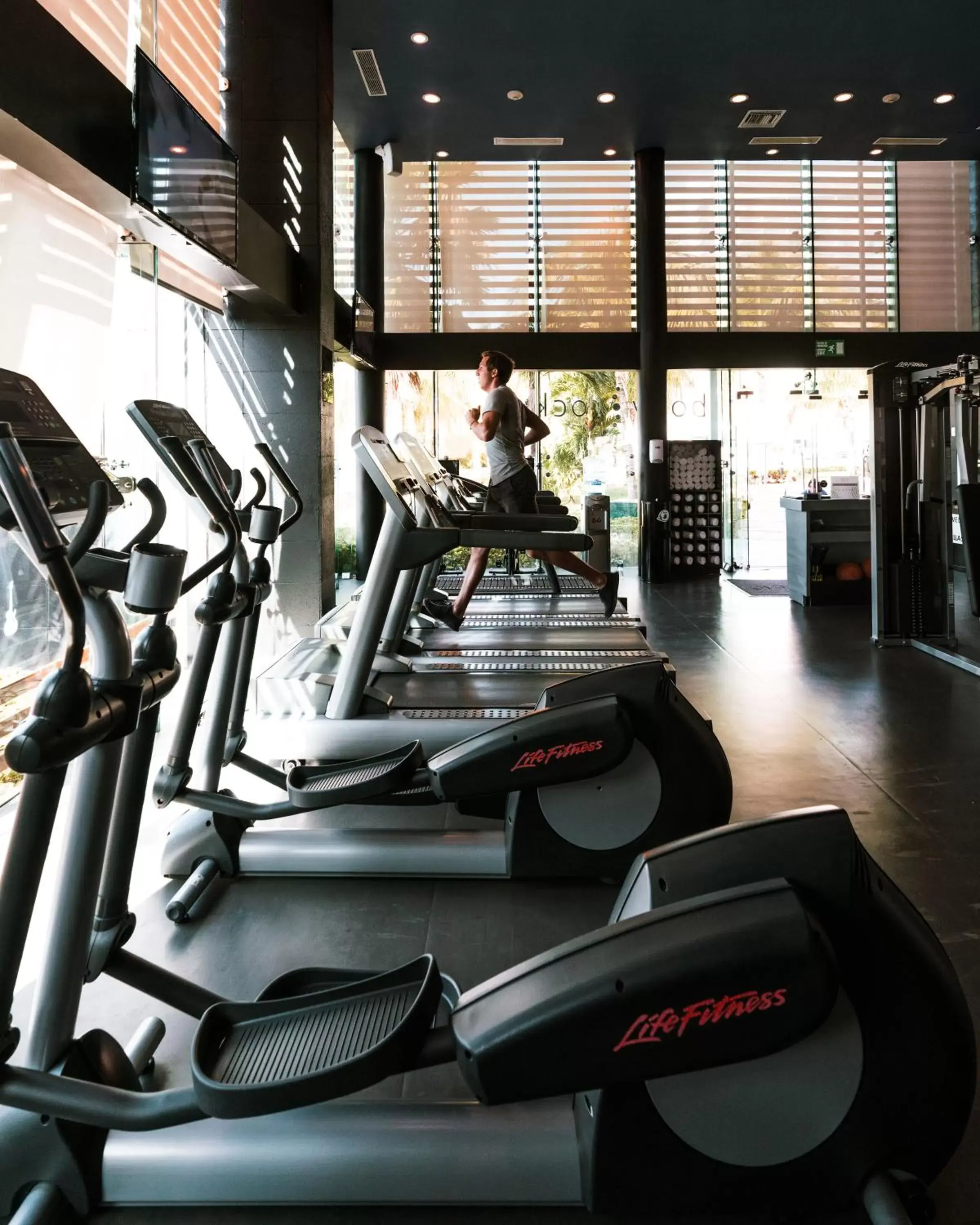 Fitness centre/facilities in Hard Rock Hotel Cancun - All Inclusive